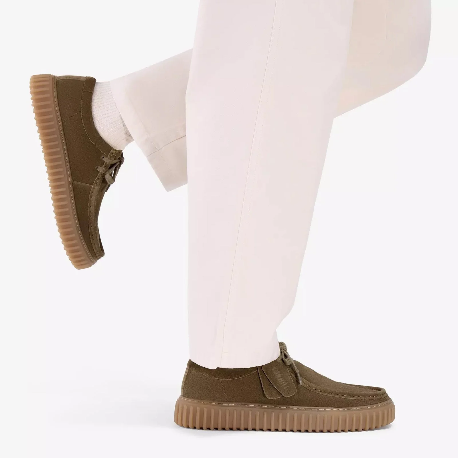 Torhill Lo Suede olive - Image 3