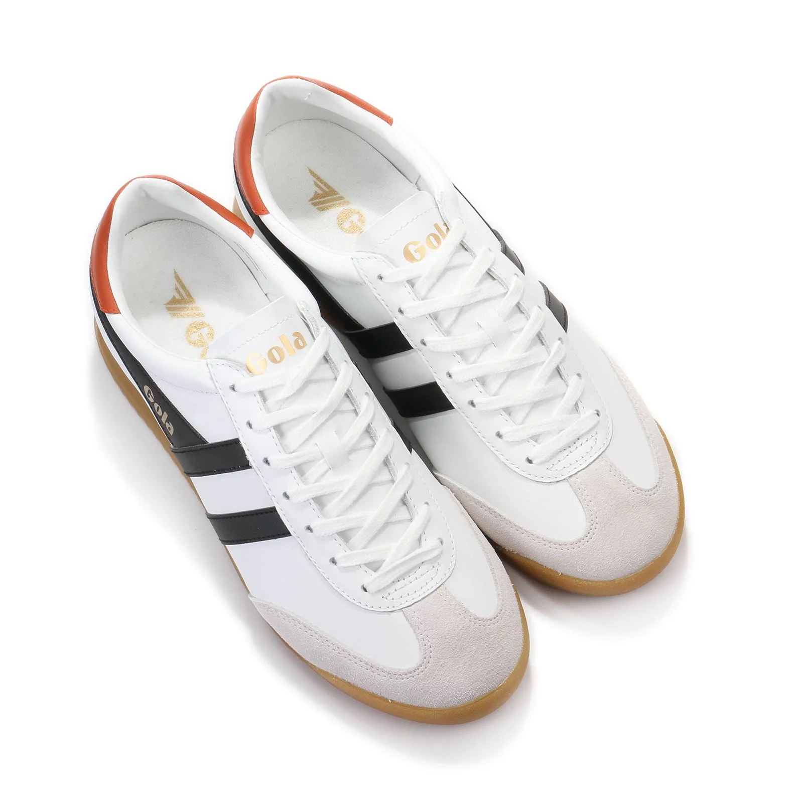 Torpedo leather white/black/moody orange - Image 4