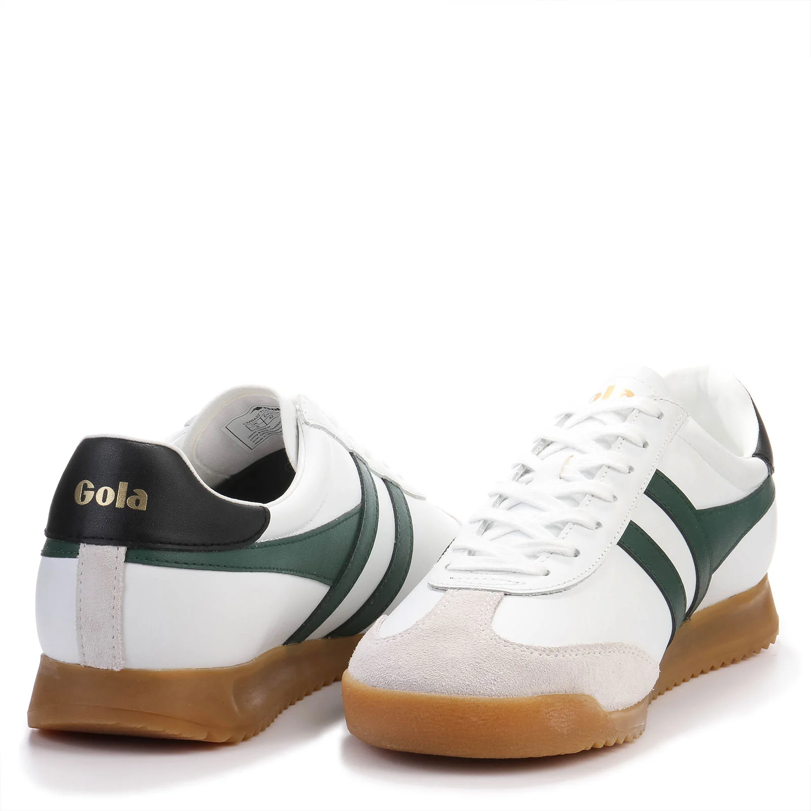 Torpedo Leather white/evergreen/black - Image 3