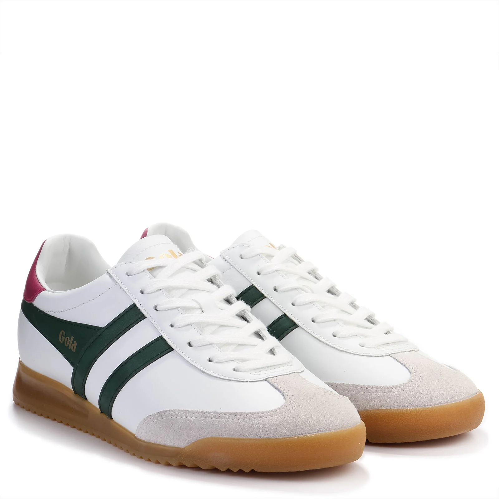 Torpedo Leather white/evergreen/fuchsia - Image 2