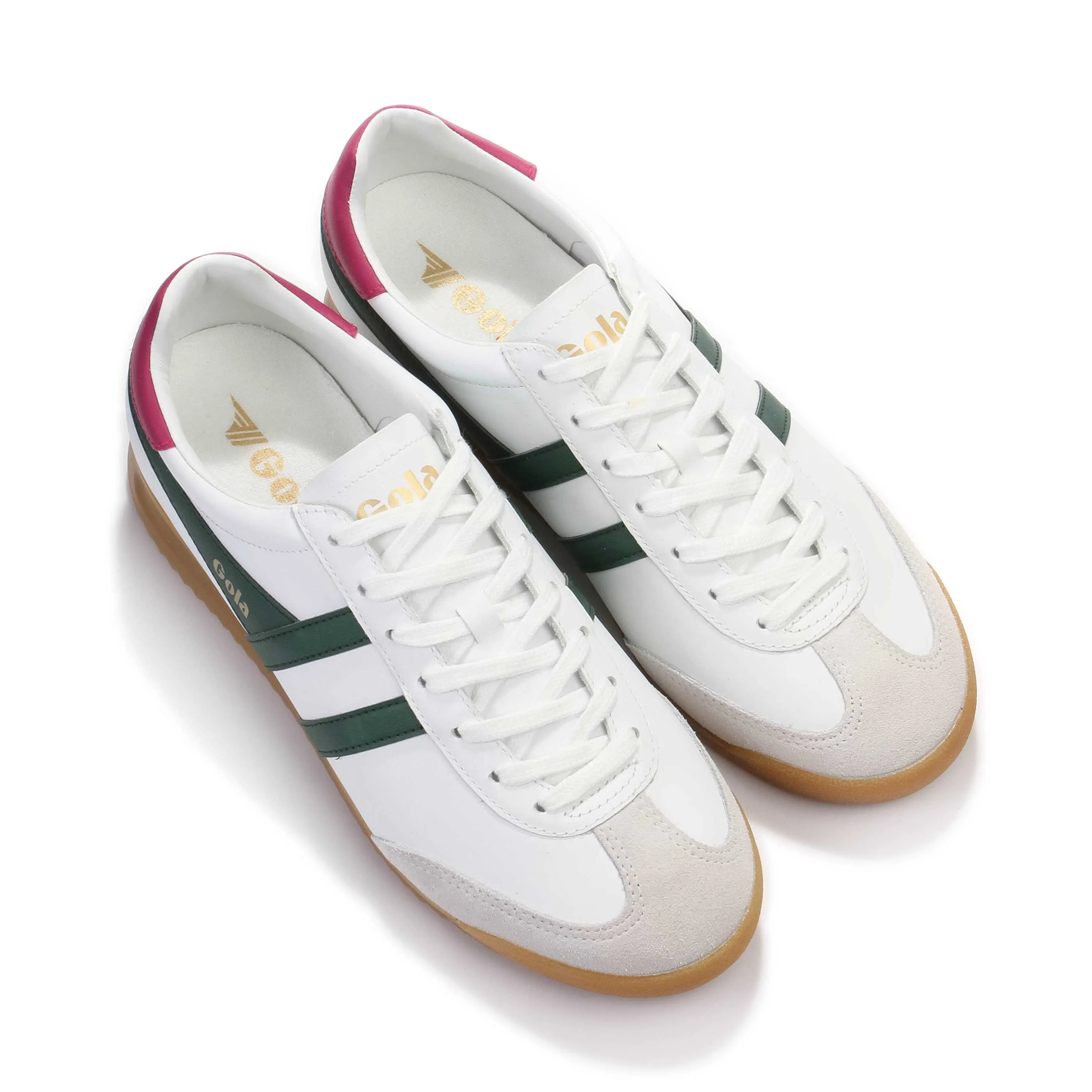Torpedo Leather white/evergreen/fuchsia - Image 4