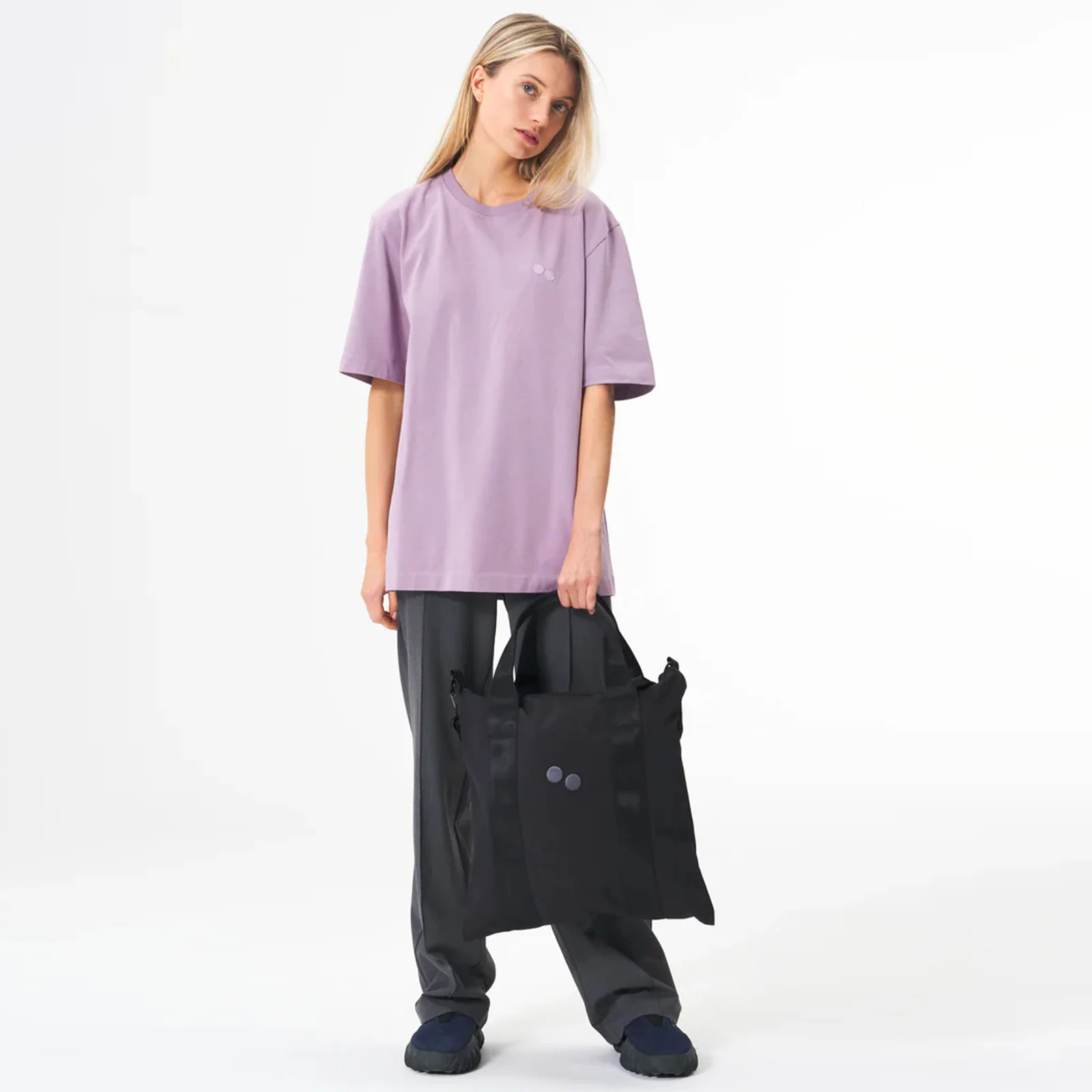 Tote Bag crinkle black - Image 5
