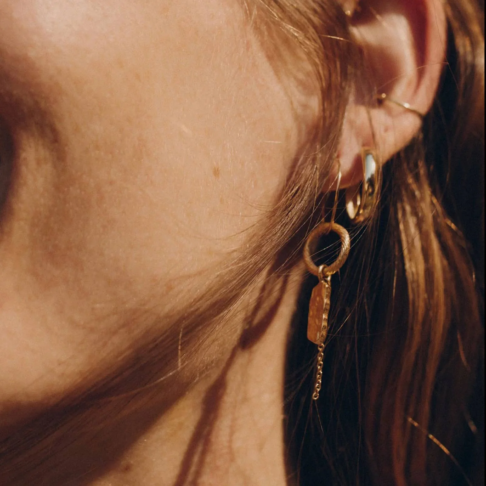 Toti Bo Earrings golden - Image 3