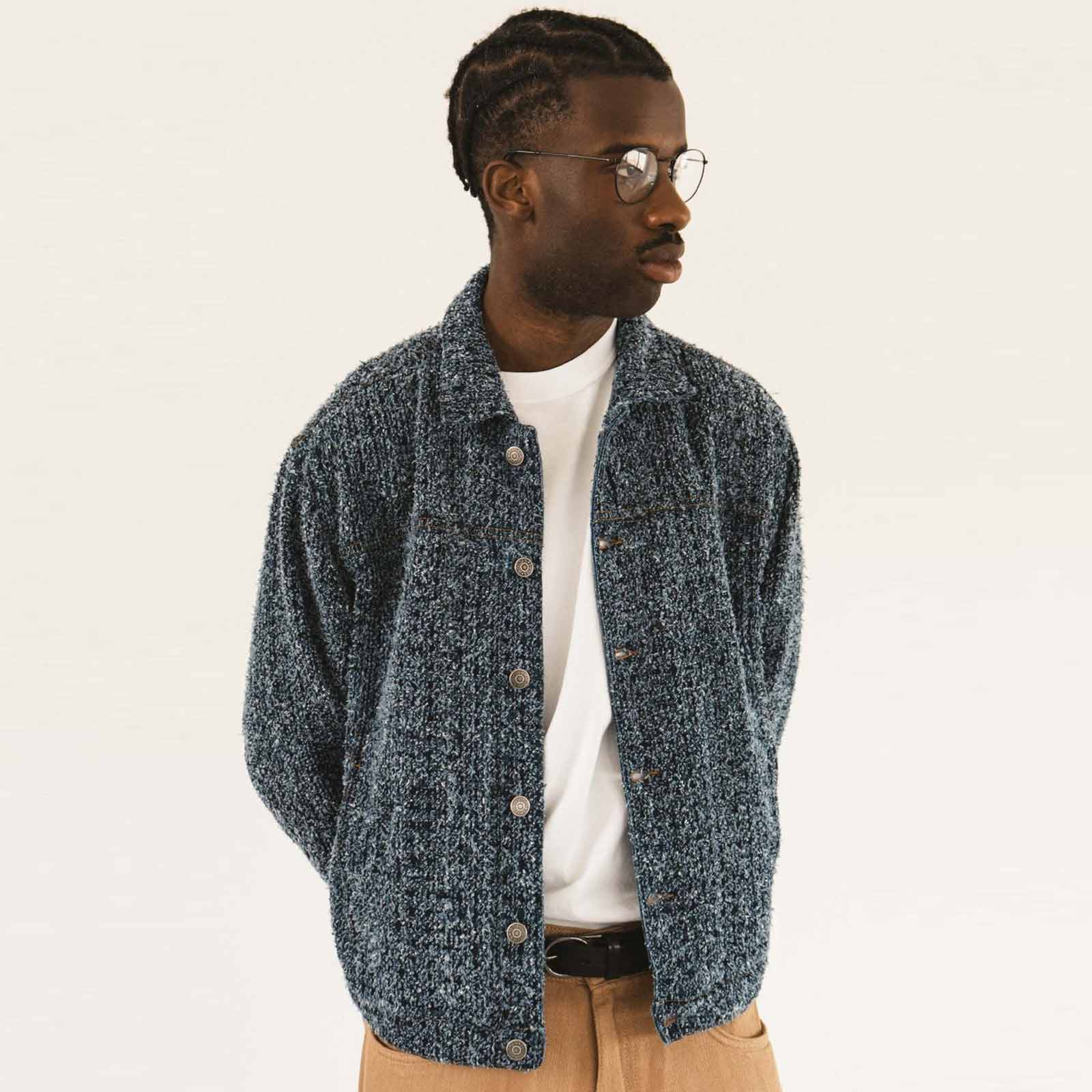 Trade 26 Jacket denim stone bouclé - Image 3