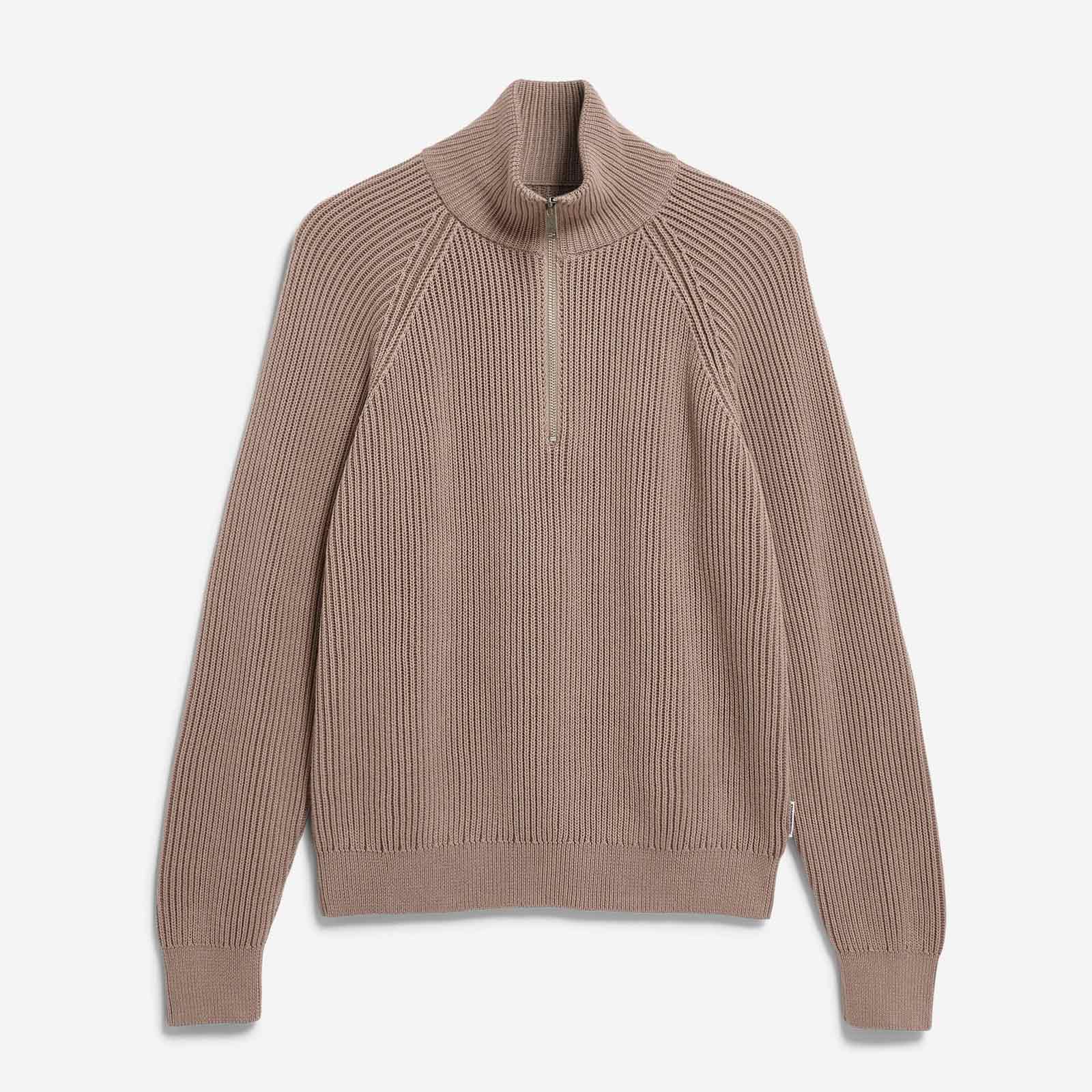 Troyer Vanisé Knit Sweater cinnamon dust/dark cinnamon dust - Image 4