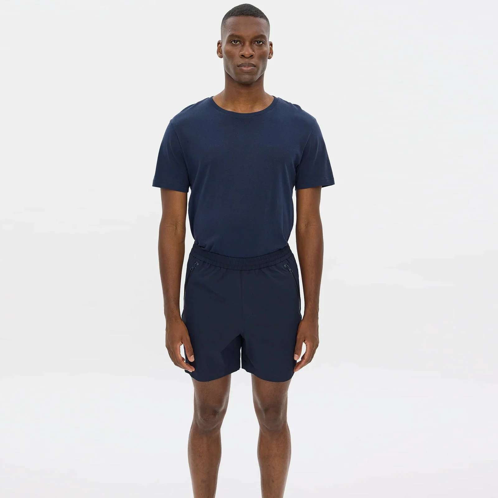 TuriPL Zip Shorts 120 navy