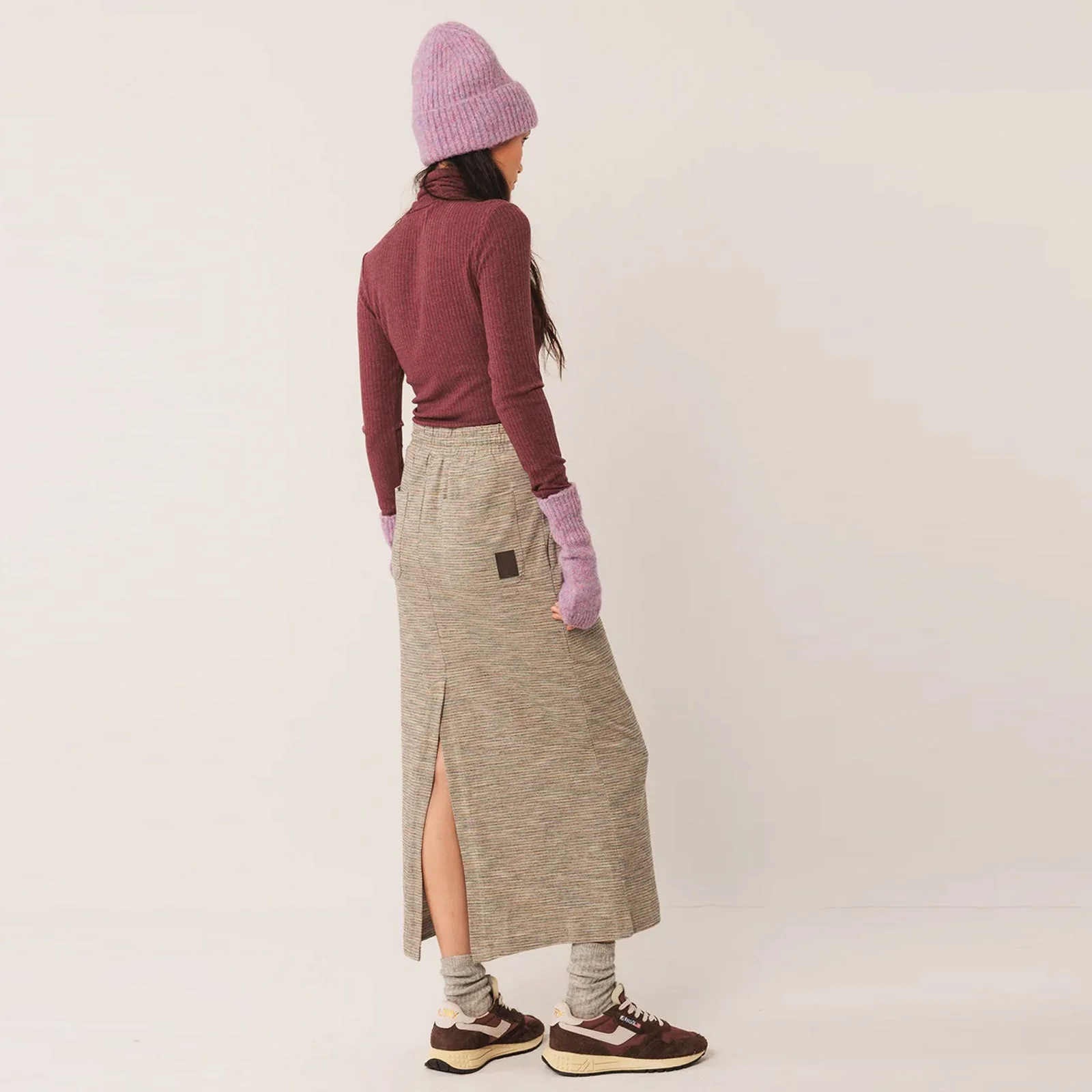 Turtle Neck Longsleeve berenjena - Image 2