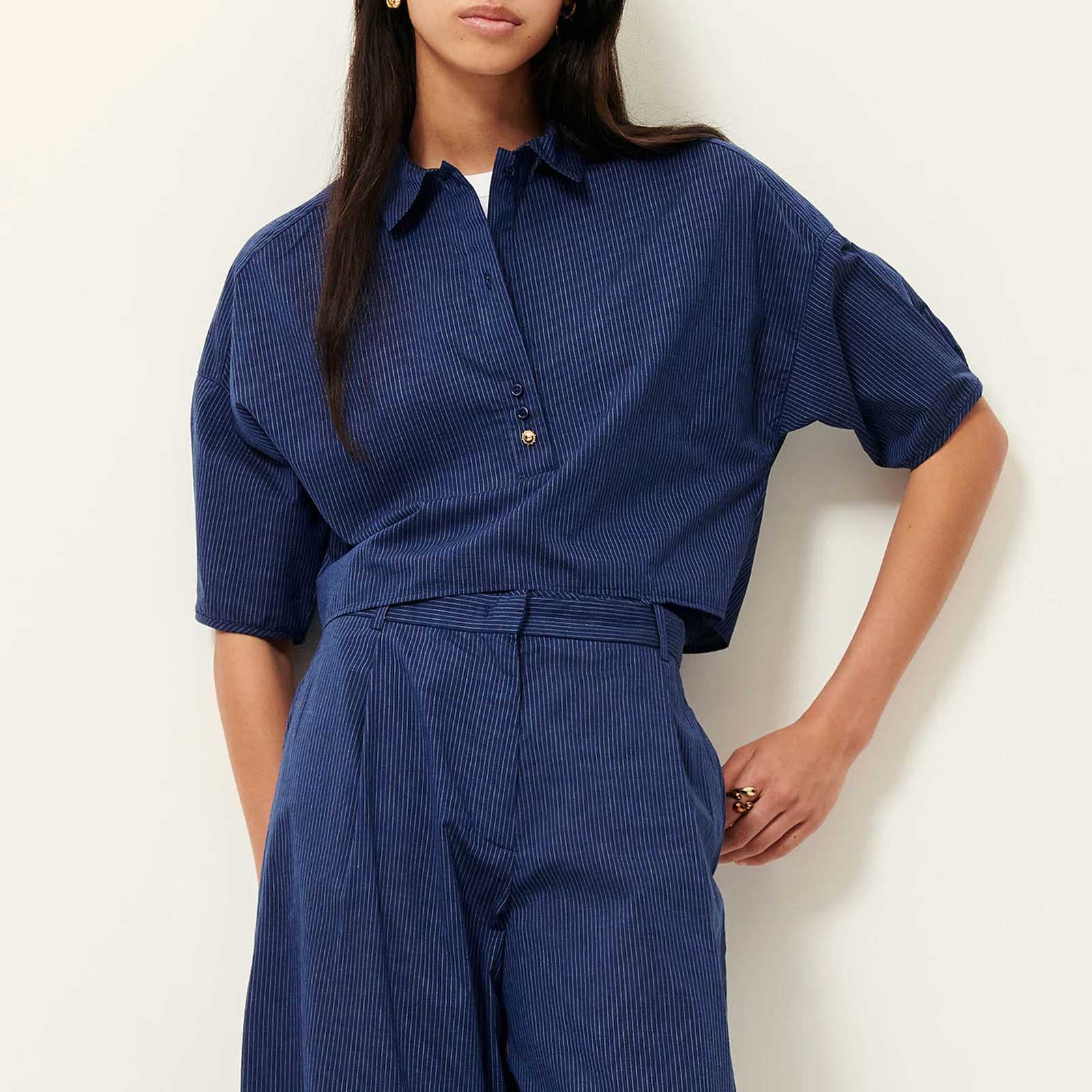 U Shirt blazer blue - Image 3