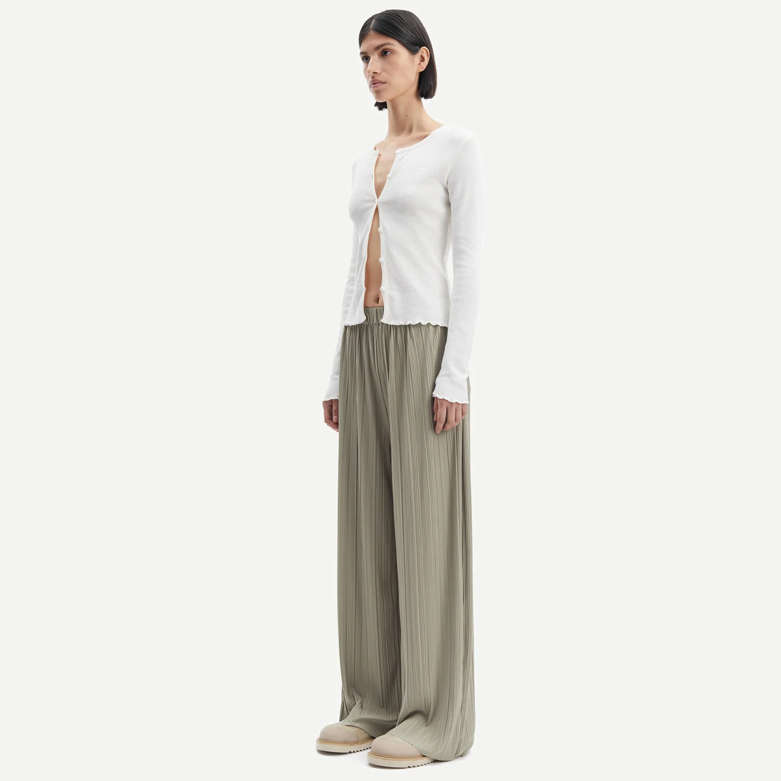 Uma Trousers 10167 silver sage - Image 2