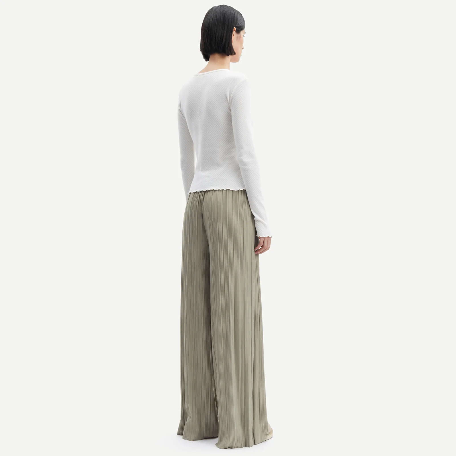 Uma Trousers 10167 silver sage - Image 3