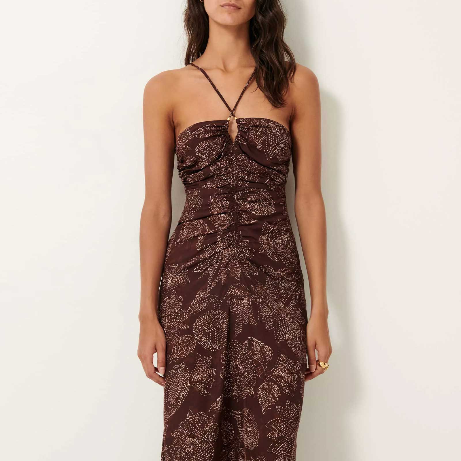 Ursula Dress coffea indocraft - Image 3