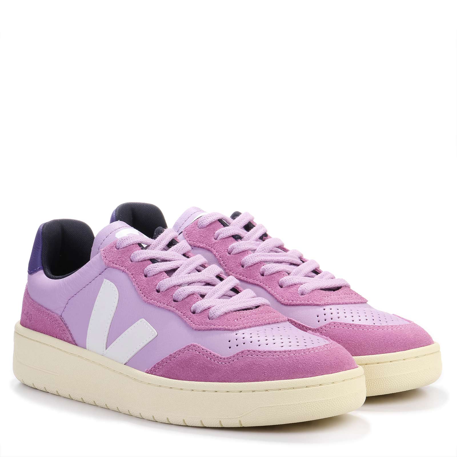 V-90 O.T. Leather orchid/white - Image 2