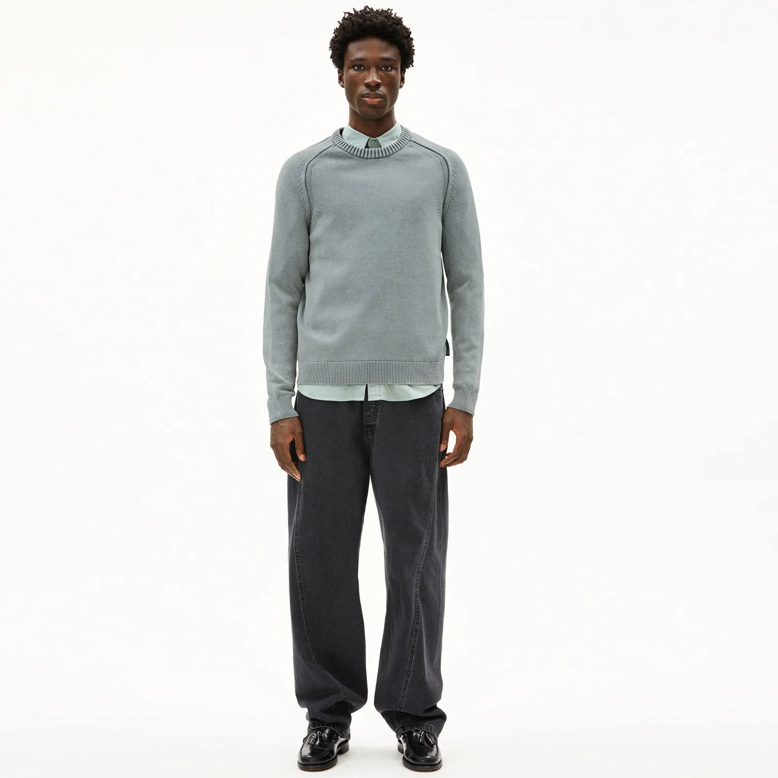 Vaanjo GMT Dye Jumper space steel - Image 3