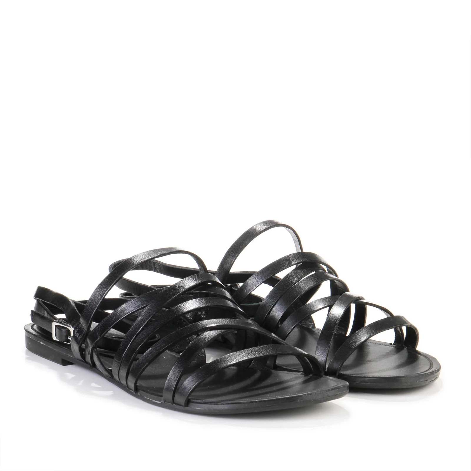 Tia Flat Sandal black - Image 2