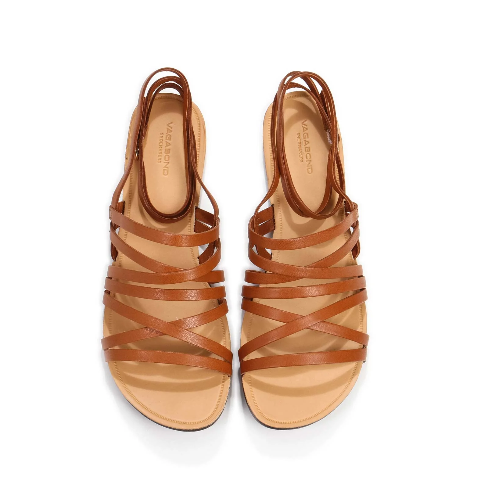 Tia Flat Sandal saddle - Image 4