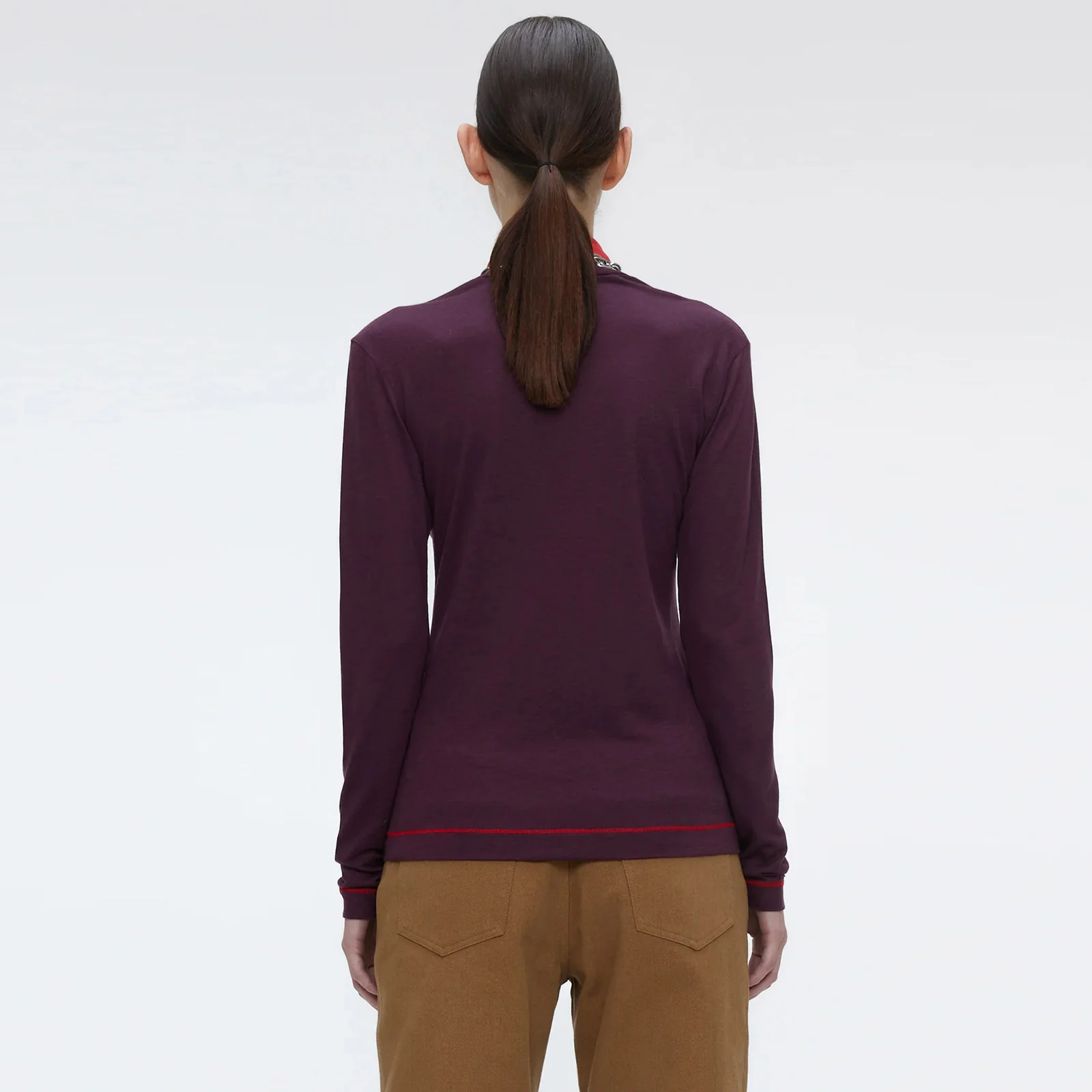 Vail Turtleneck burgundy - Image 4