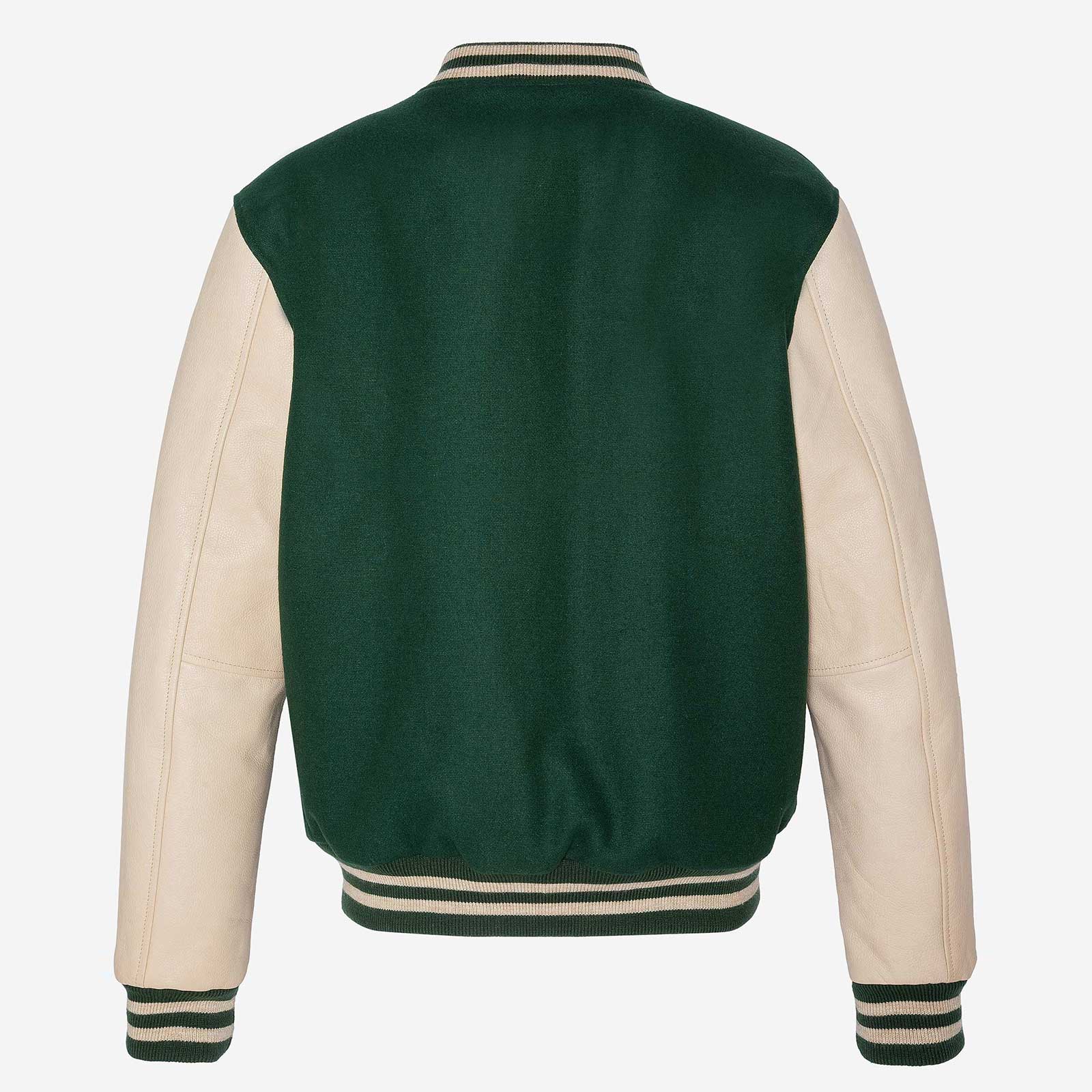 Varsity Jacket LC8705X green/beige - Image 2
