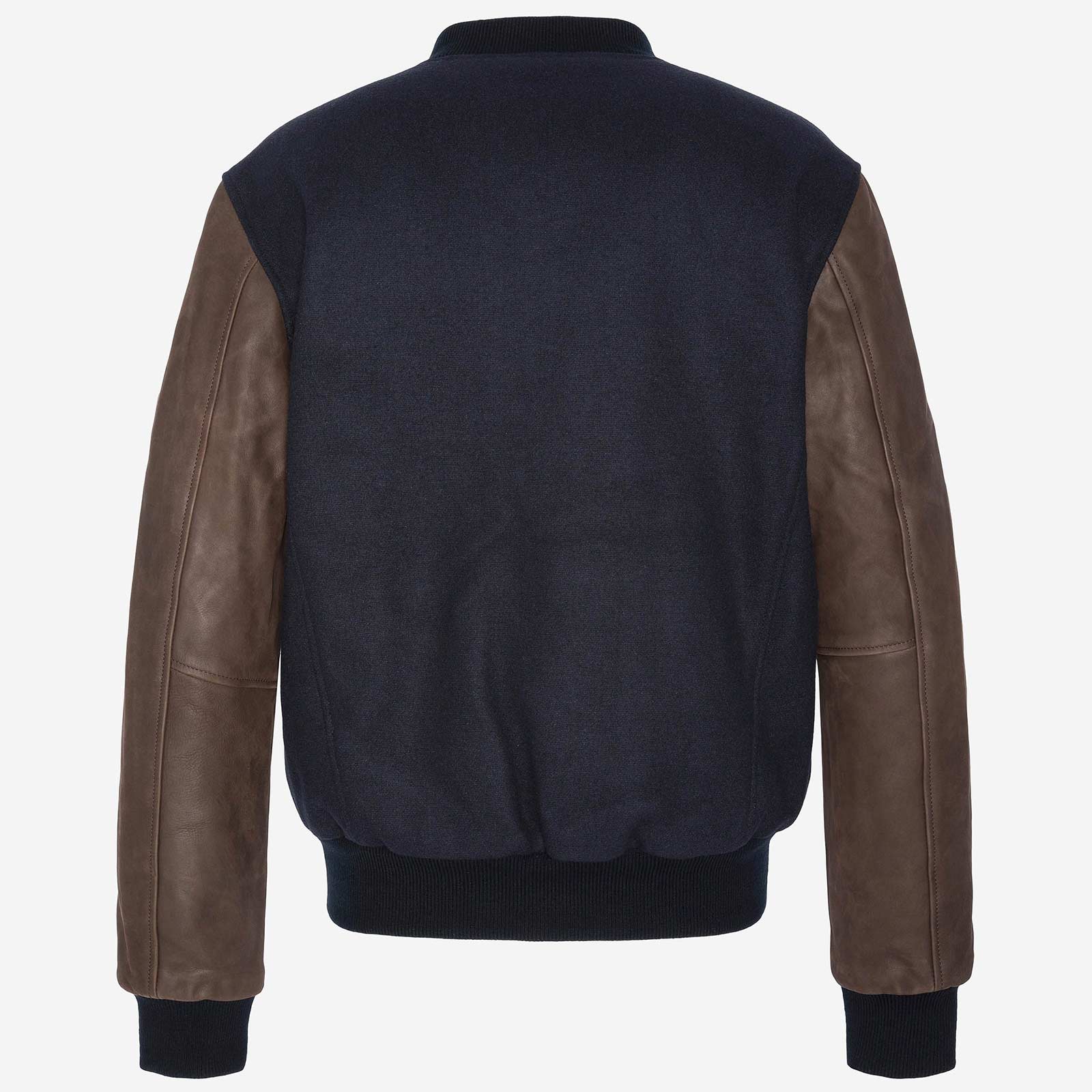 Varsity Jacket LCUSA navy/brown - Image 2
