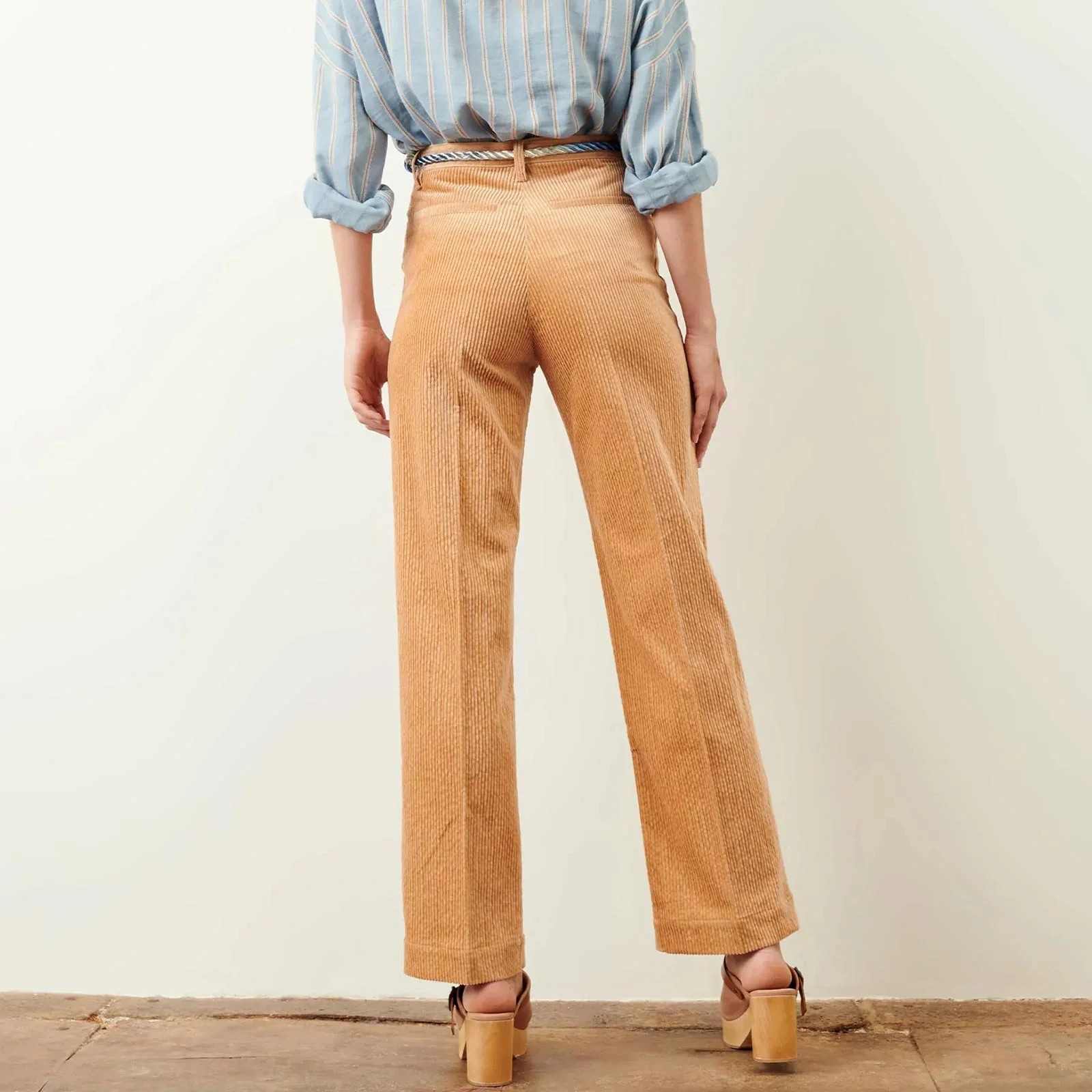 Velvet Lover Cord Trousers chamottée - Image 5