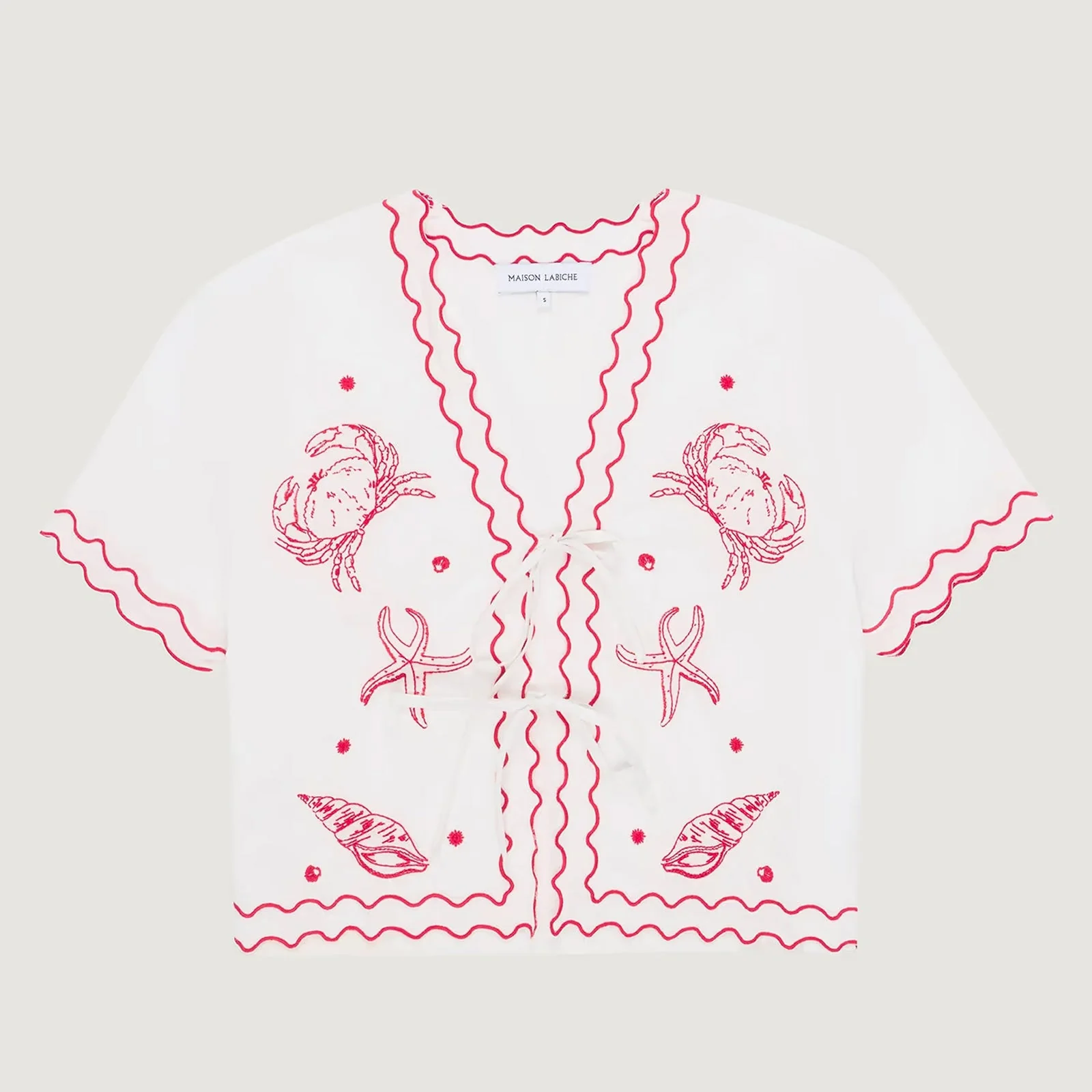 Veneur Blouse seashells offwhite - Image 4