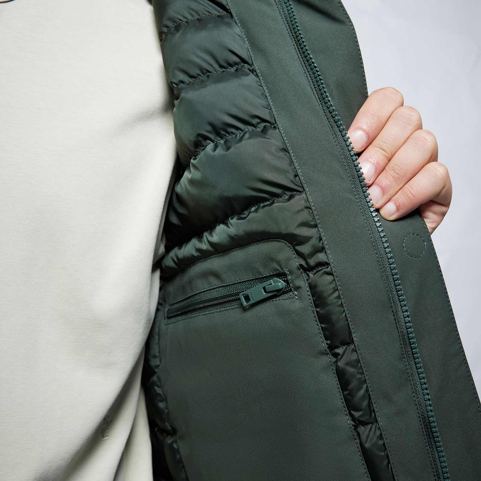 Vhinner Winter Jacket slate green - Image 6