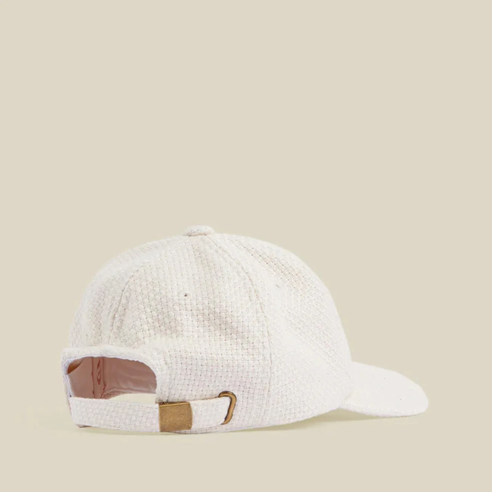 Villa Woven Cap Flower ecru - Image 2
