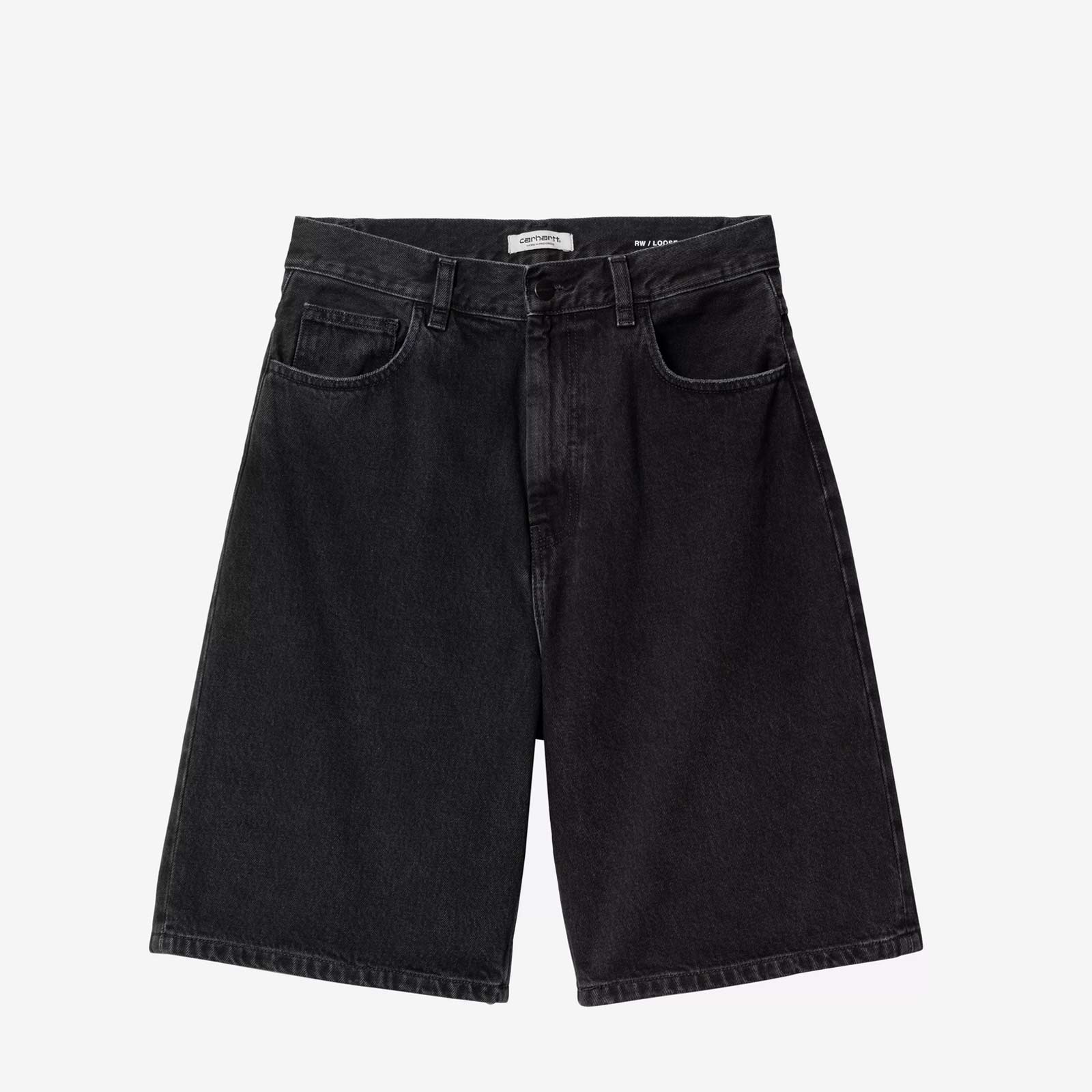 W' Brandon Short black stone washed