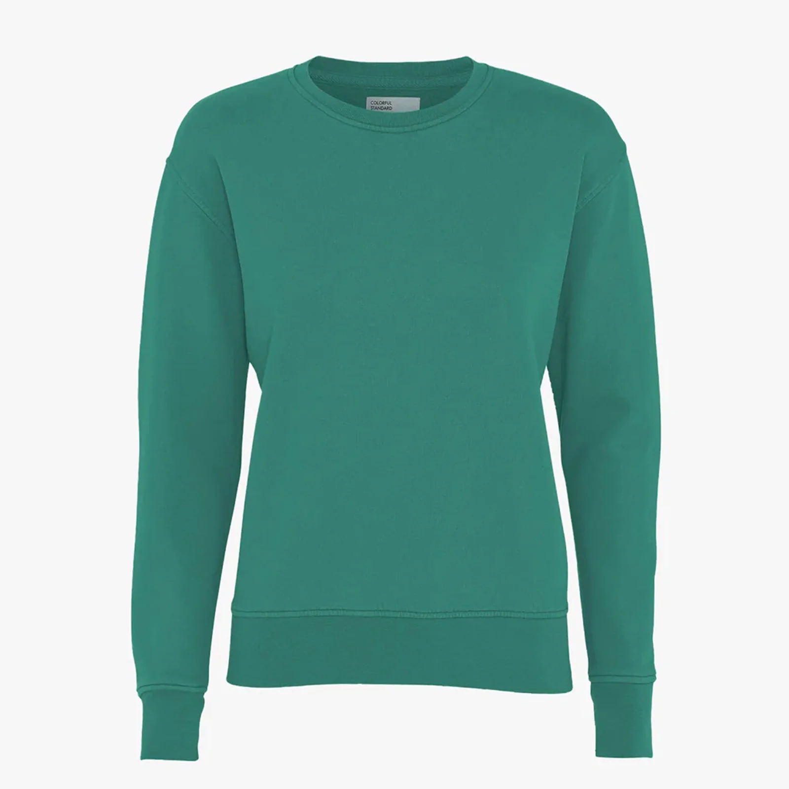 W Classic Organic Crew pine green