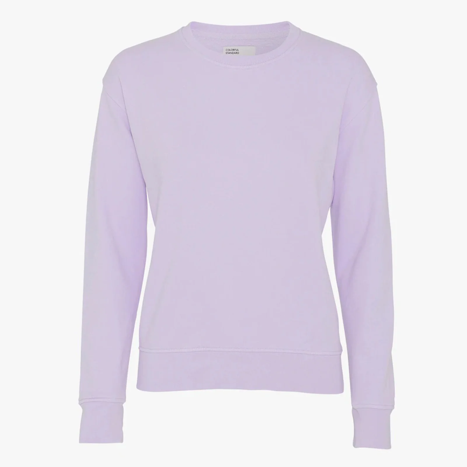 W Classic Organic Crew soft lavender