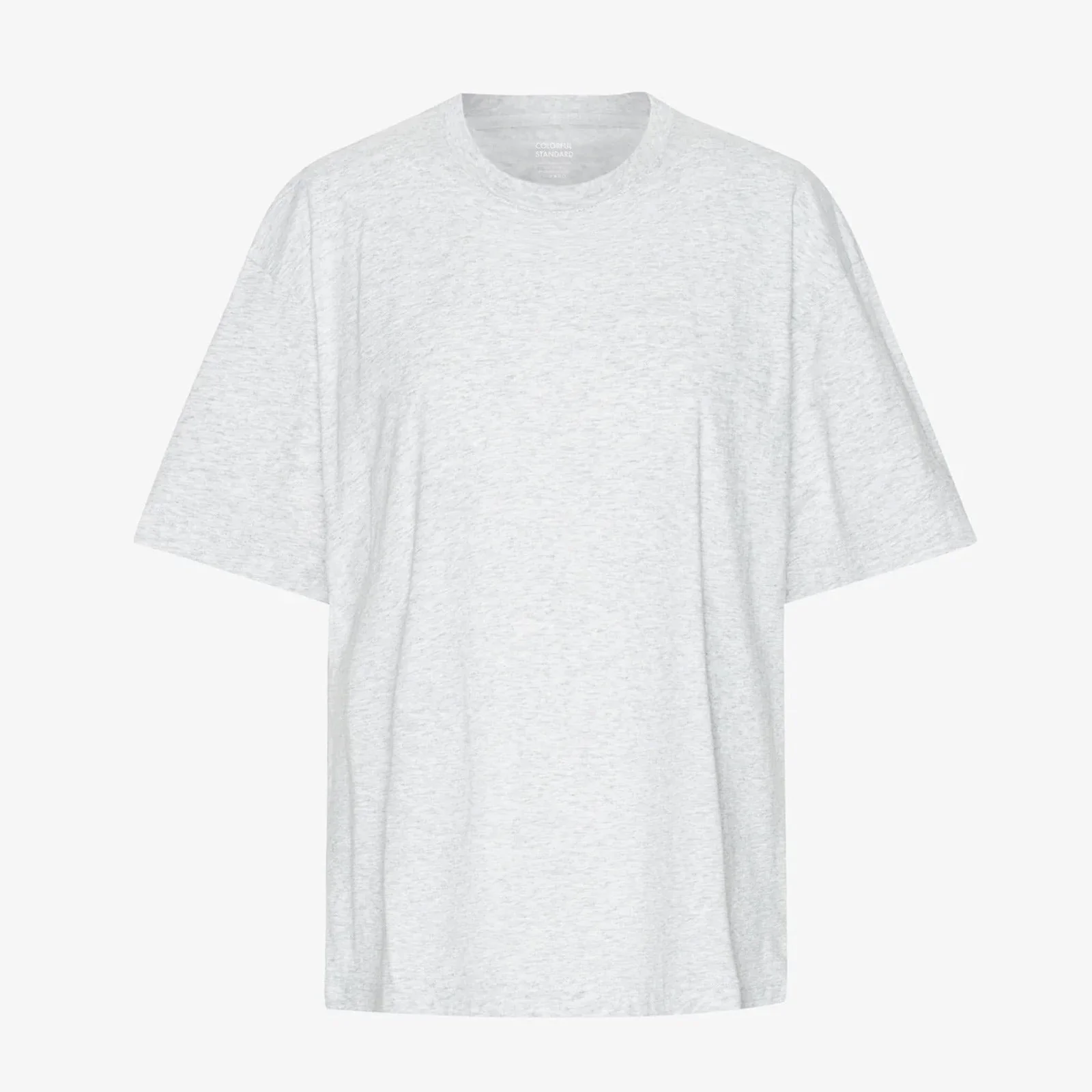 W Organic Oversized Tee snow melange