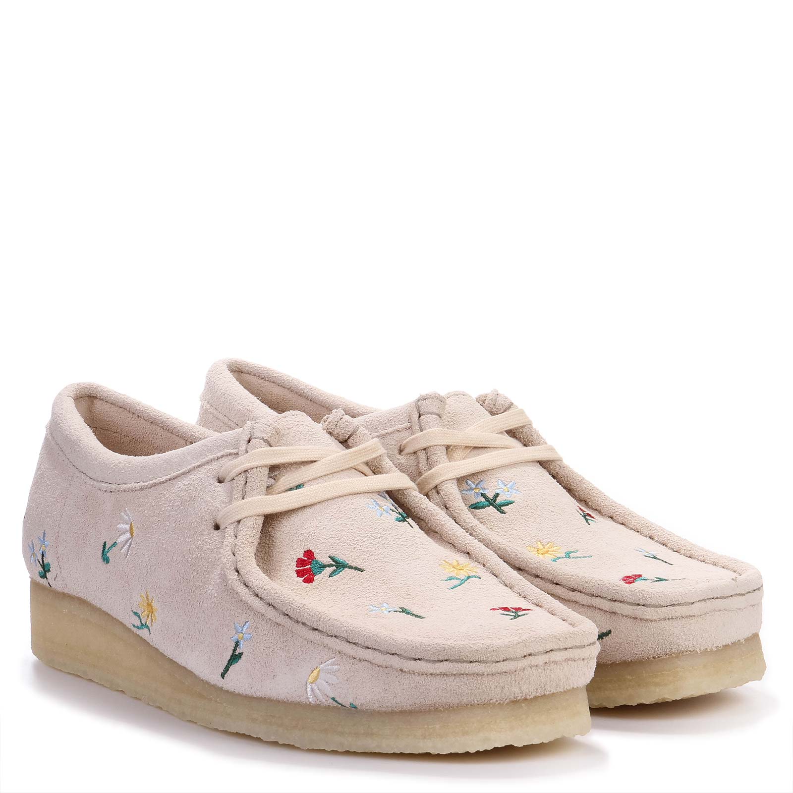 Wallabee taupe Embroidery - Image 2