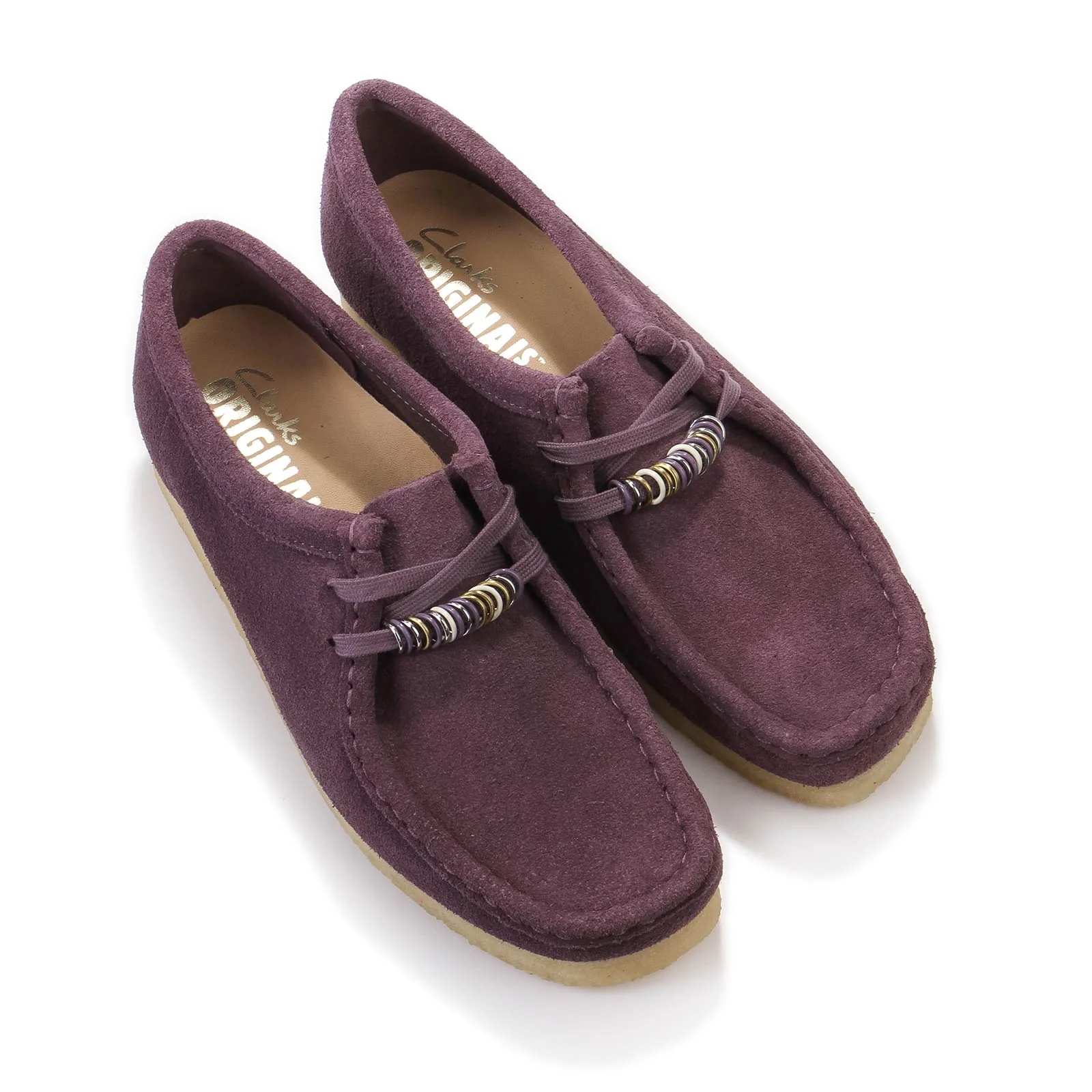 Wallabee W Suede plum - Image 4