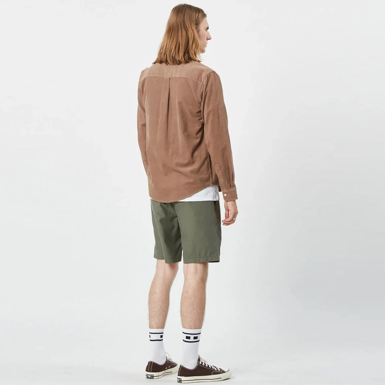 Walther 2.0 Cord Shirt 9204 greige - Image 3