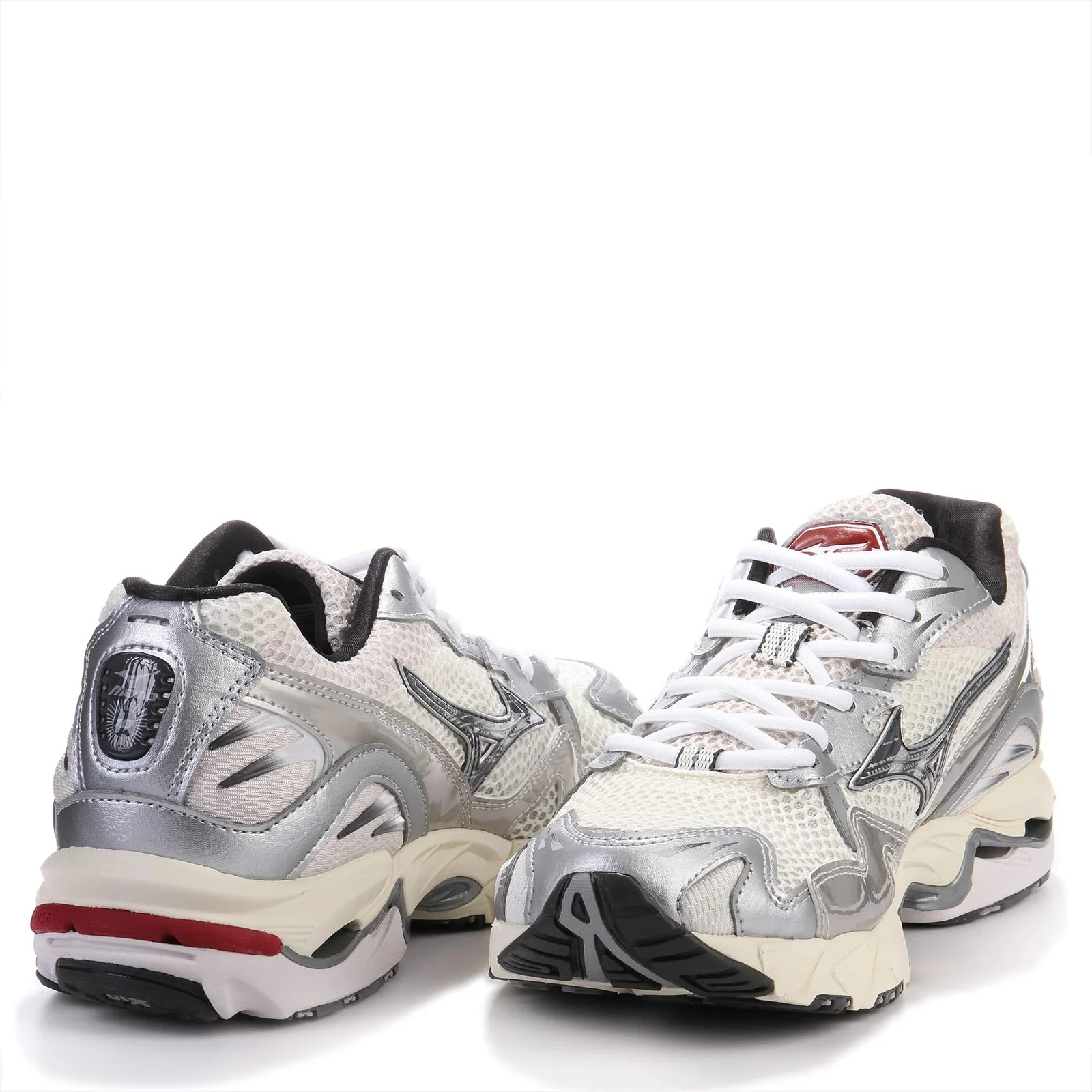 Wave Rider 10 Sport snow white/black sand/rythmic red - Image 3