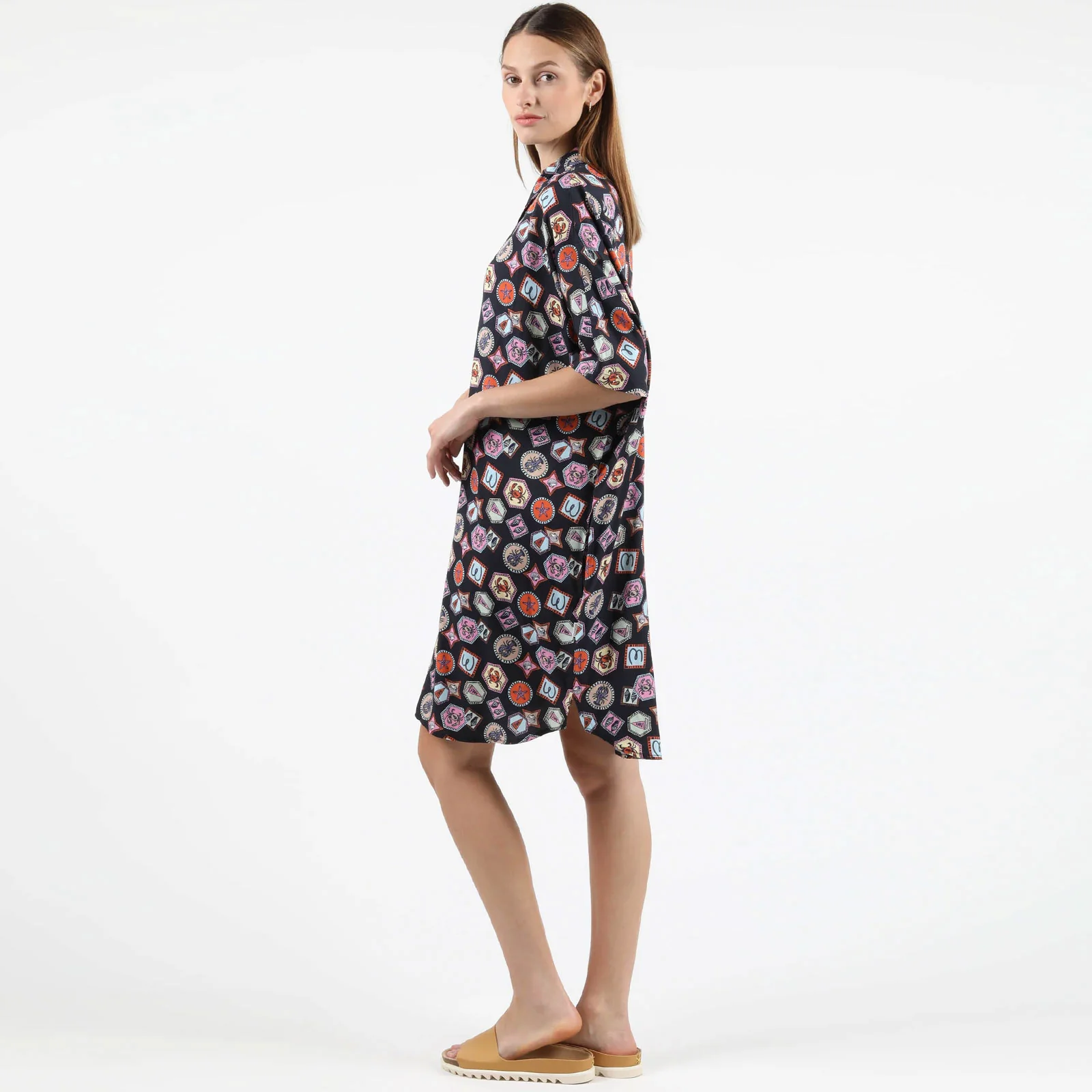 WeAvril Midi Dress multicolor
