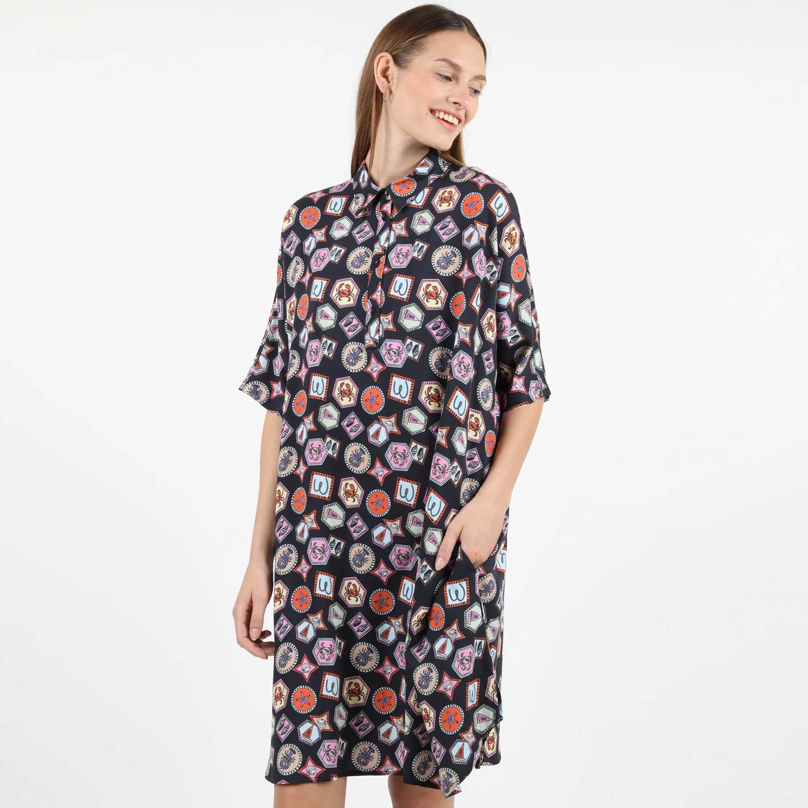 WeAvril Midi Dress multicolor - Image 3