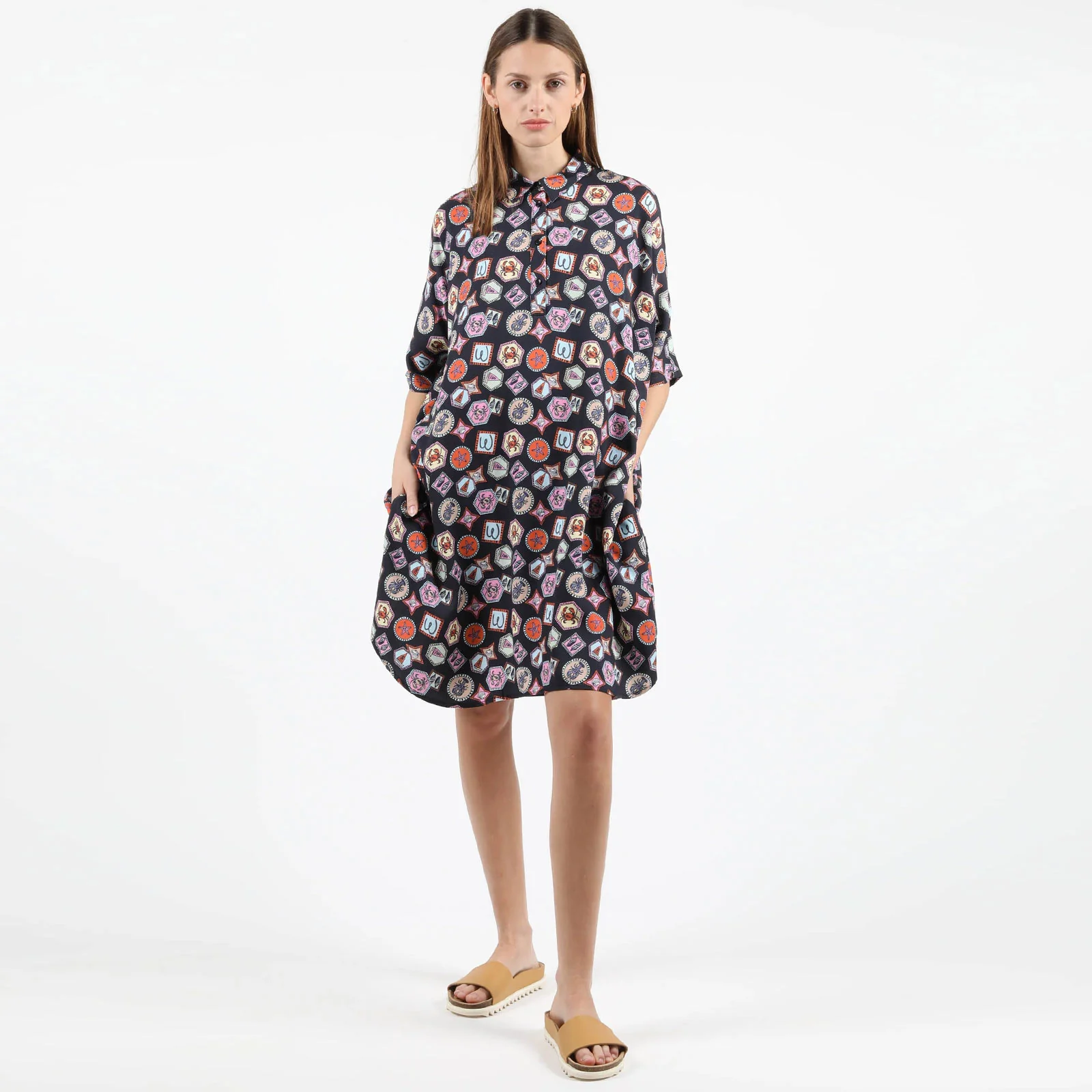 WeAvril Midi Dress multicolor - Image 4