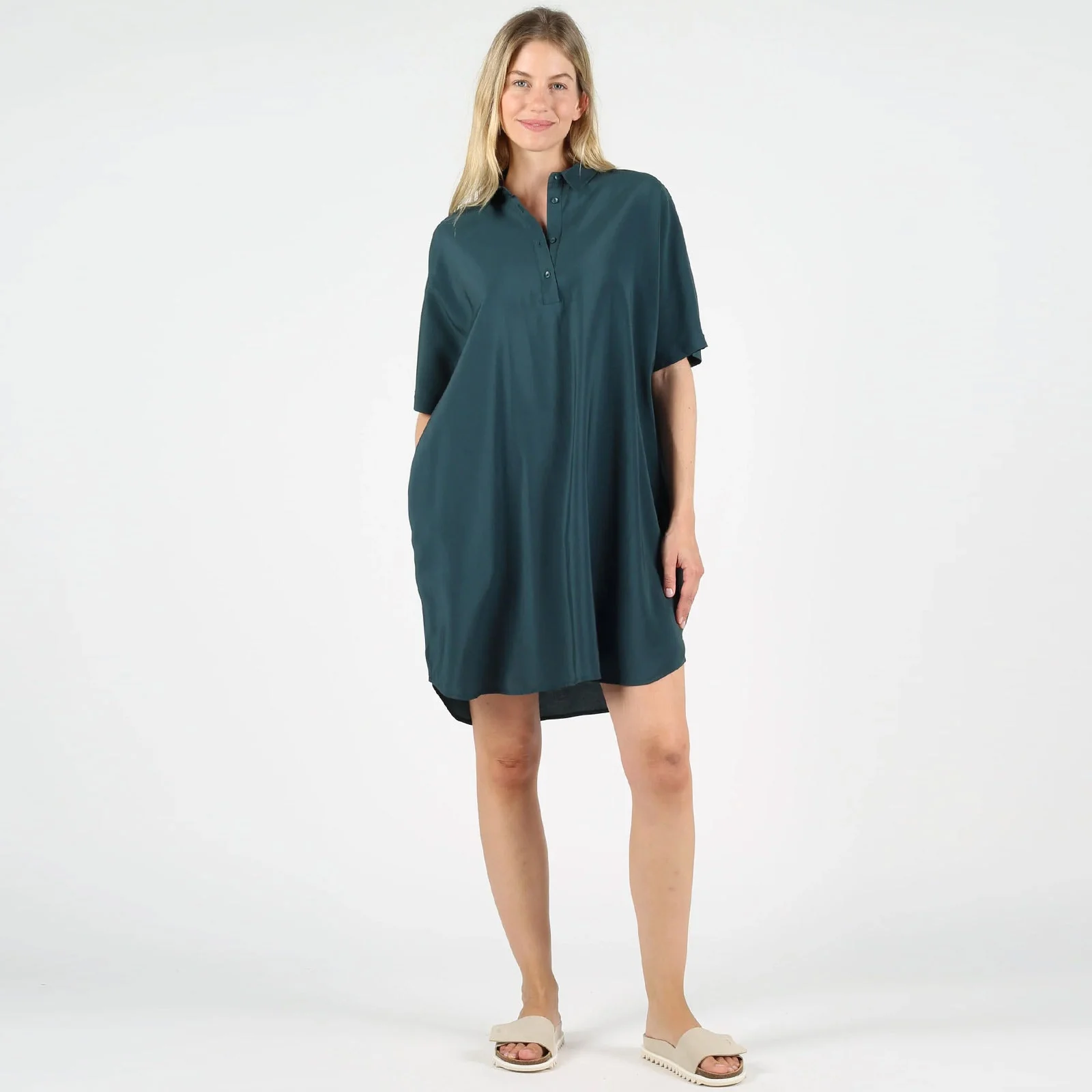 WeCarla Dress dark green