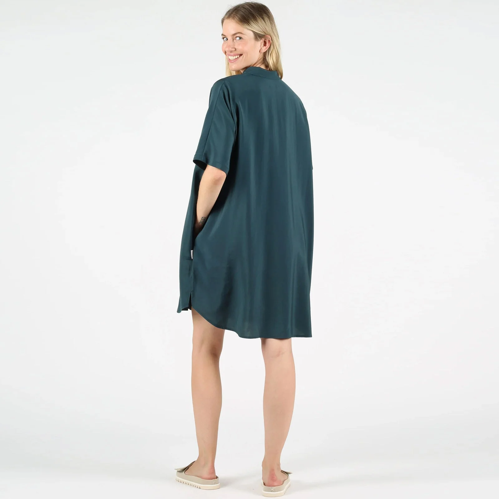 WeCarla Dress dark green - Image 2