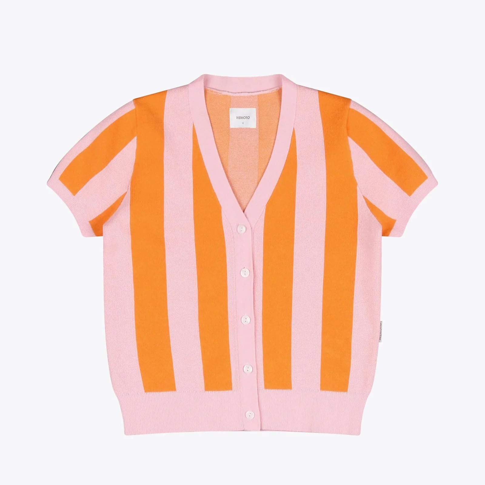 WeMila Short Sleeve Cardigan peach-pink - Image 4