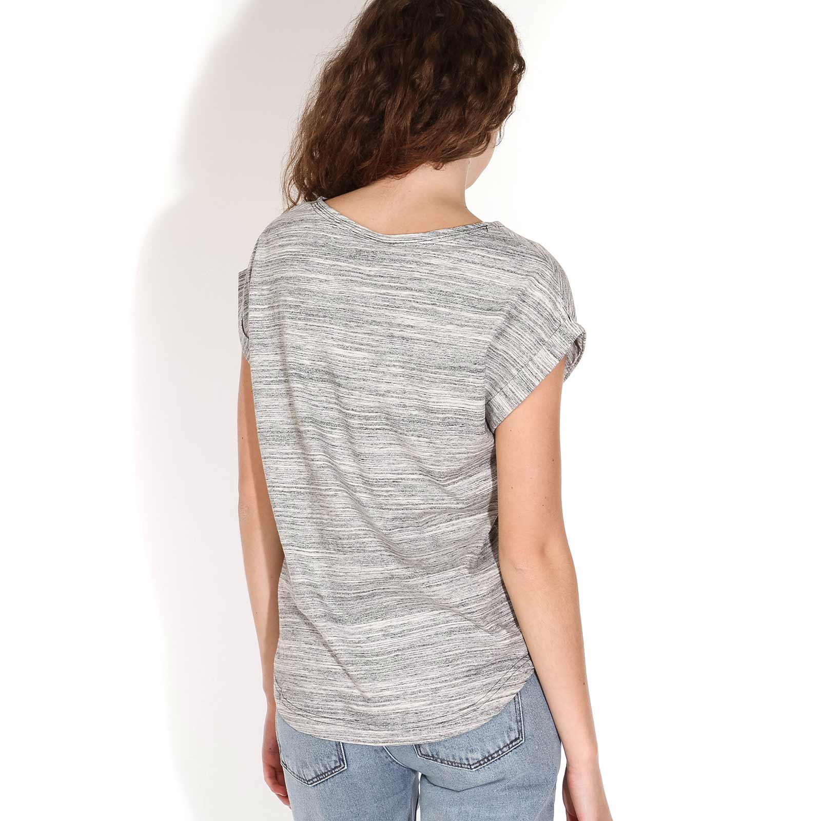 Bell Melange Top grey melange - Image 3