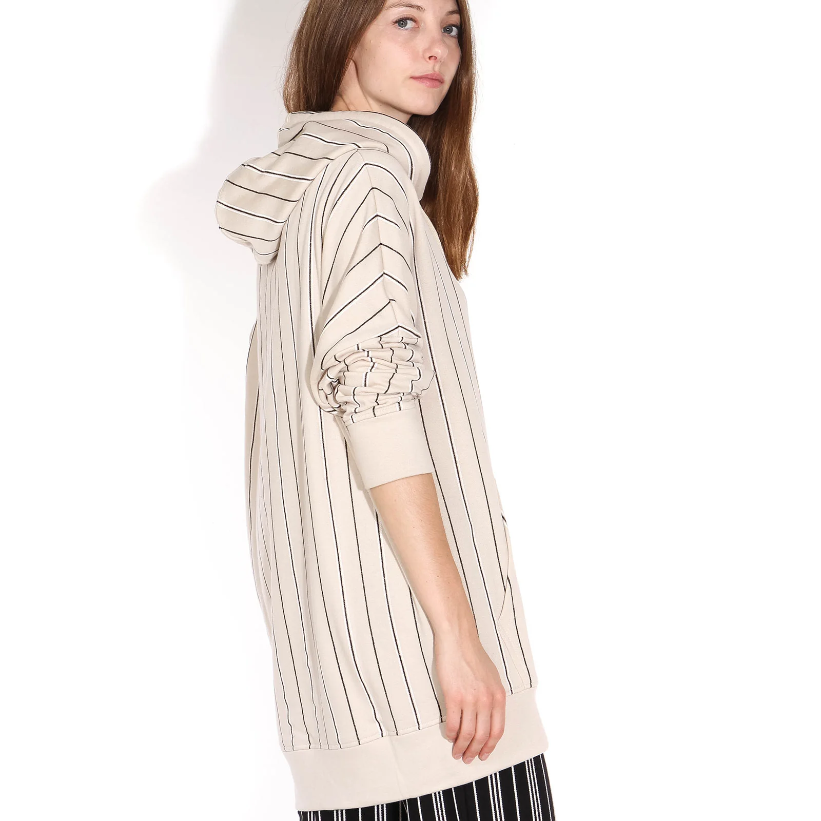 Flea Stripe Jumper sand-off white-black - Image 3