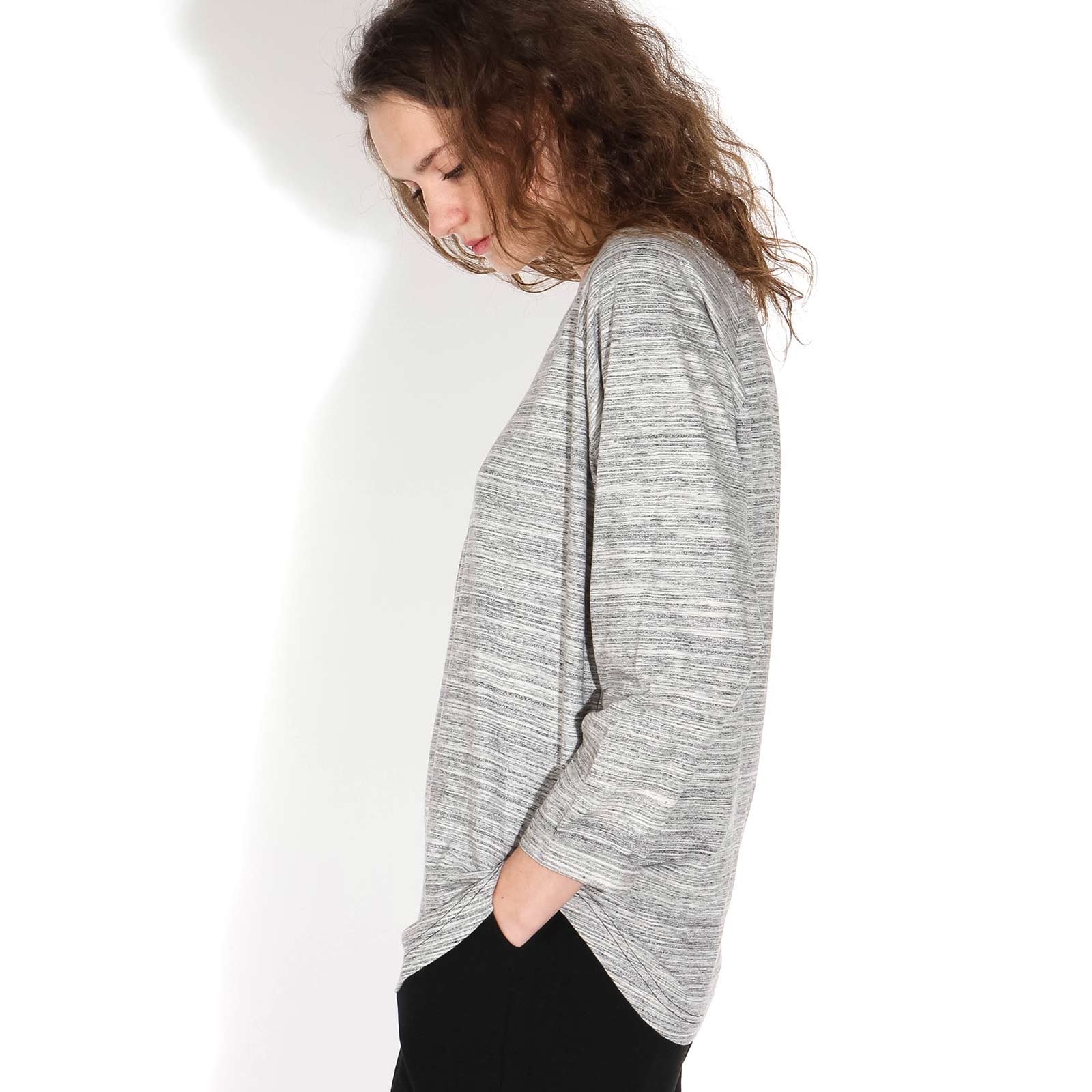 Shane Top grey melange - Image 2