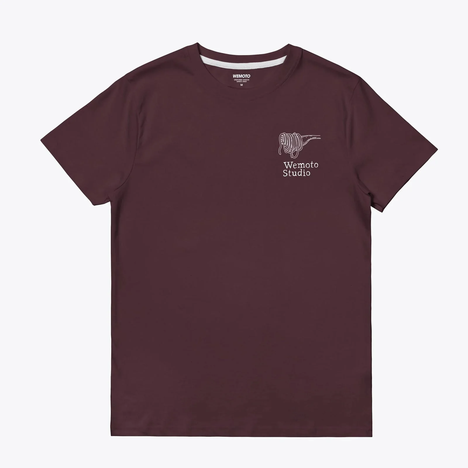 WePasta Club Tee red brown - Image 3