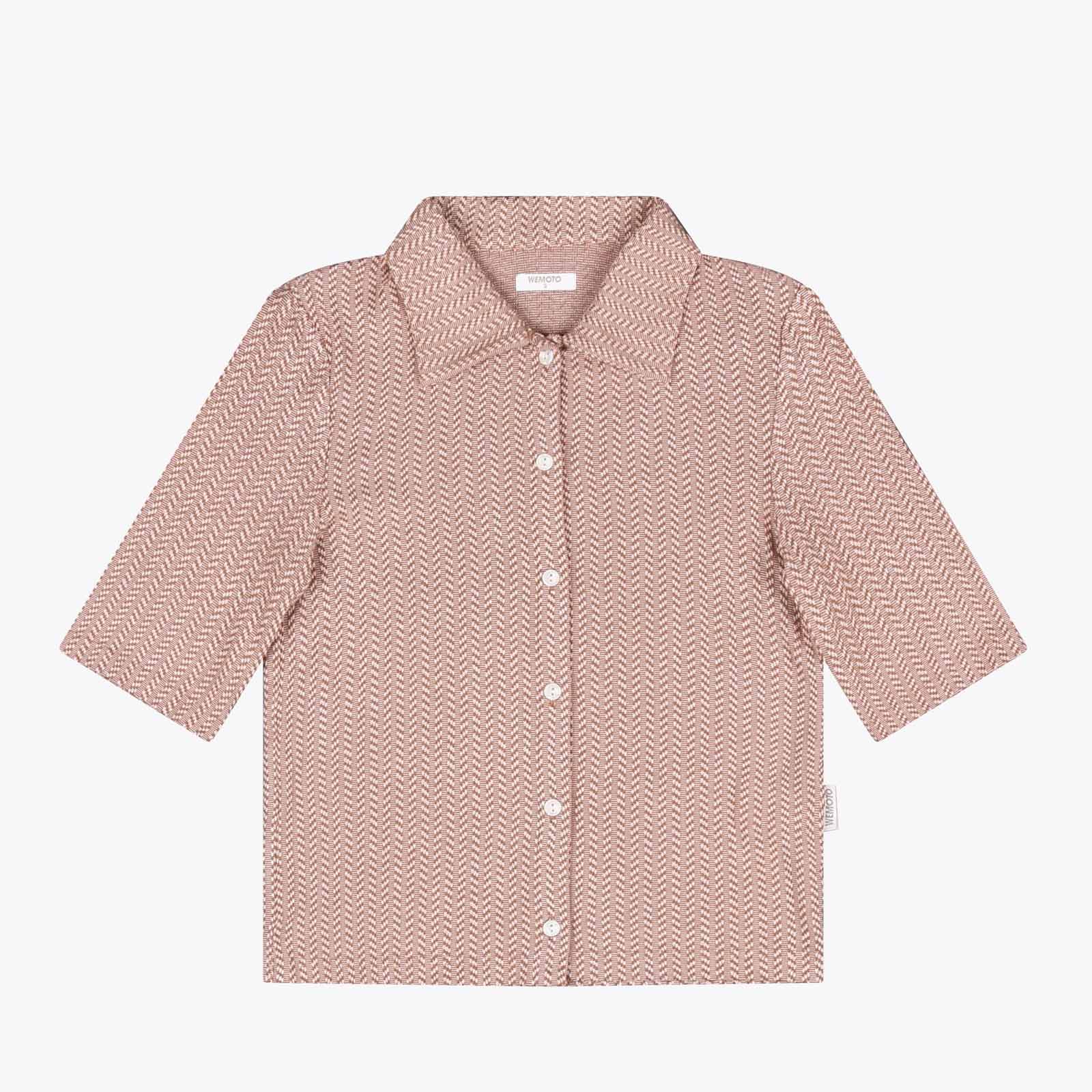 WeSofia Knit Polo Shirt almond - Image 4