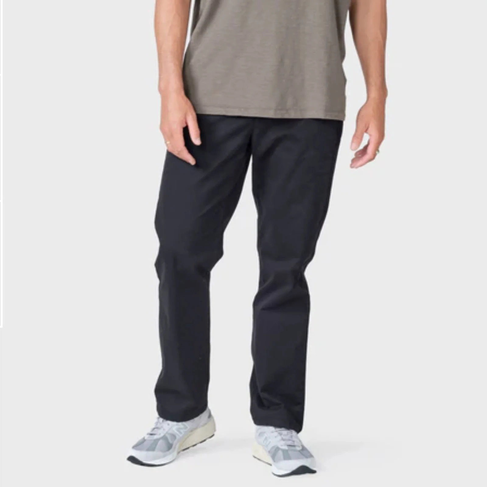 West Twill Pants GOTS black