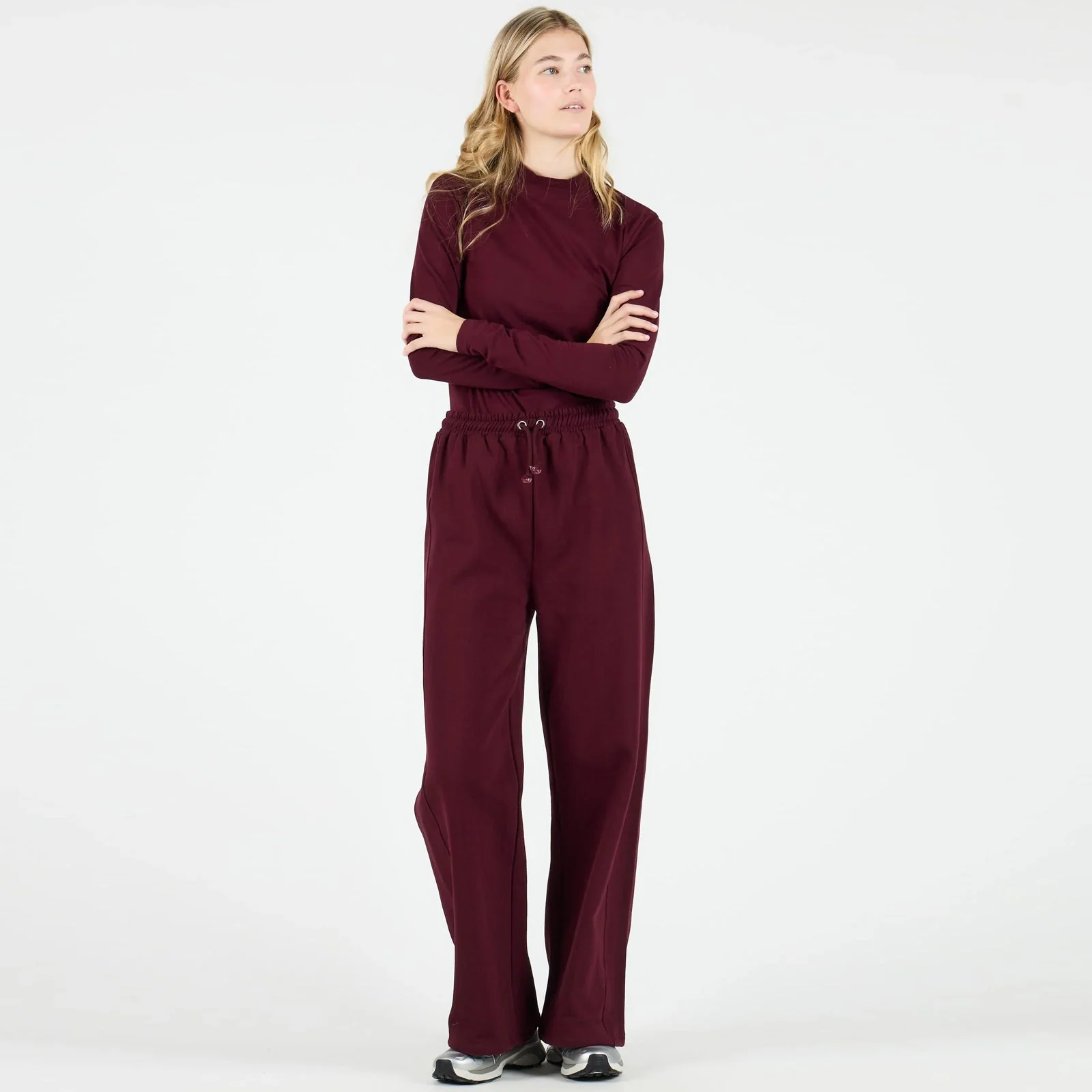 WeSue Longsleeve burgundy - Image 3