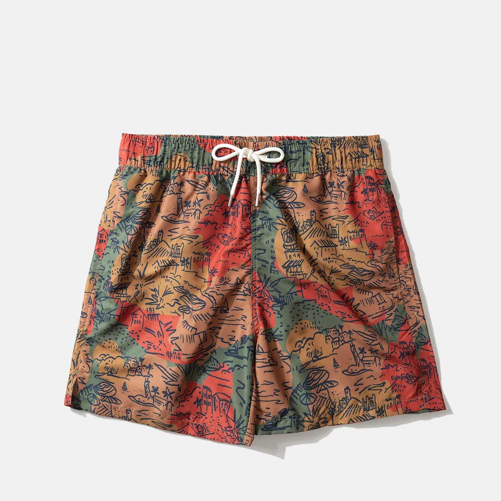 Wilderness Swimshorts plain brown