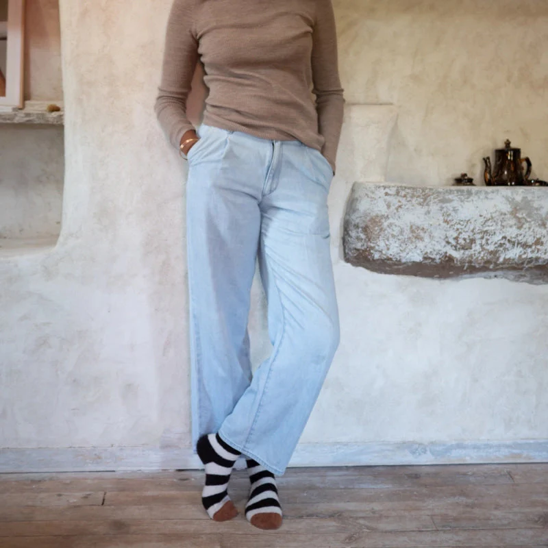 Wool Socks carreaux BCL401 - Image 3