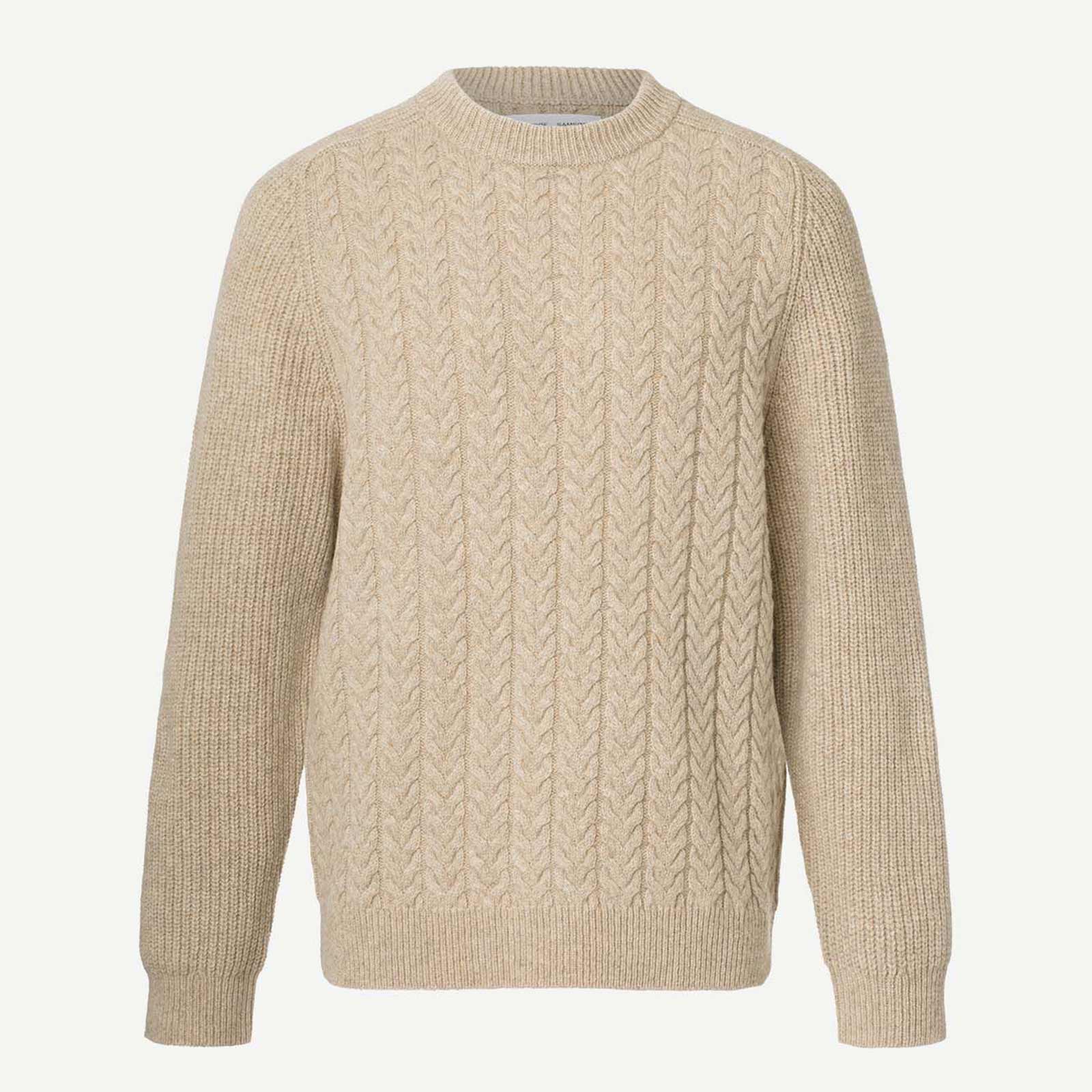 Wyatt Crew Neck Jumper humus - Image 4